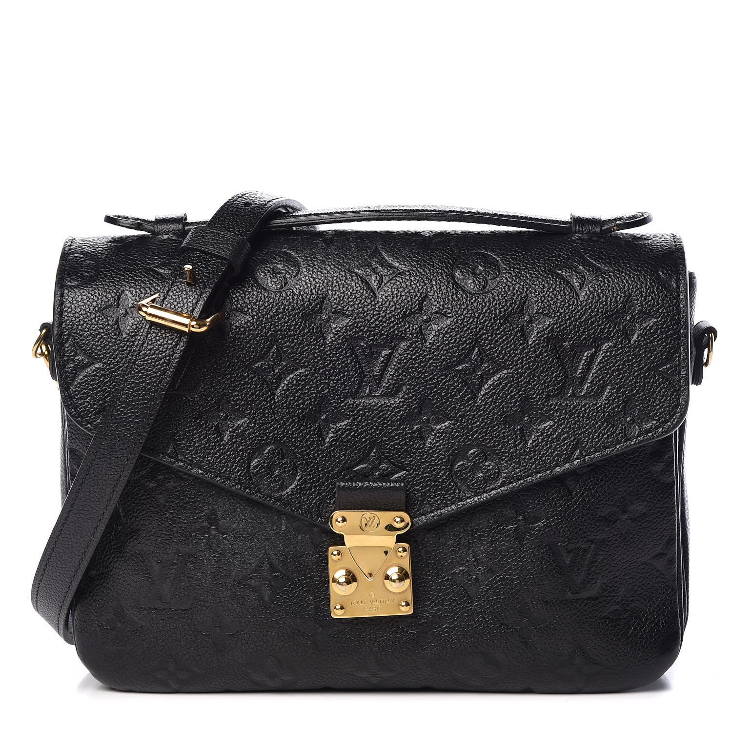 LOUIS VUITTON Empreinte Pochette Metis Black 435647