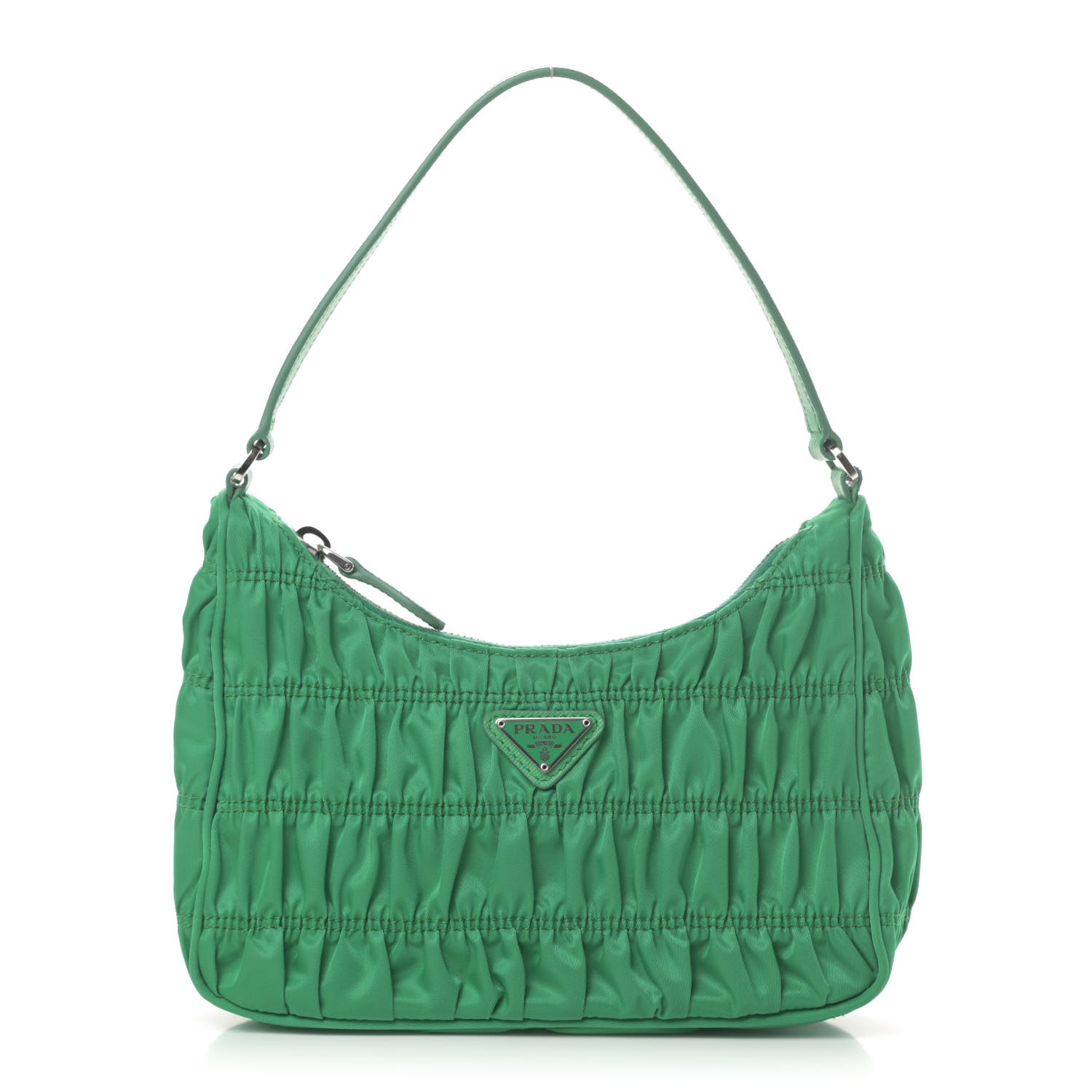 pastel green prada bag