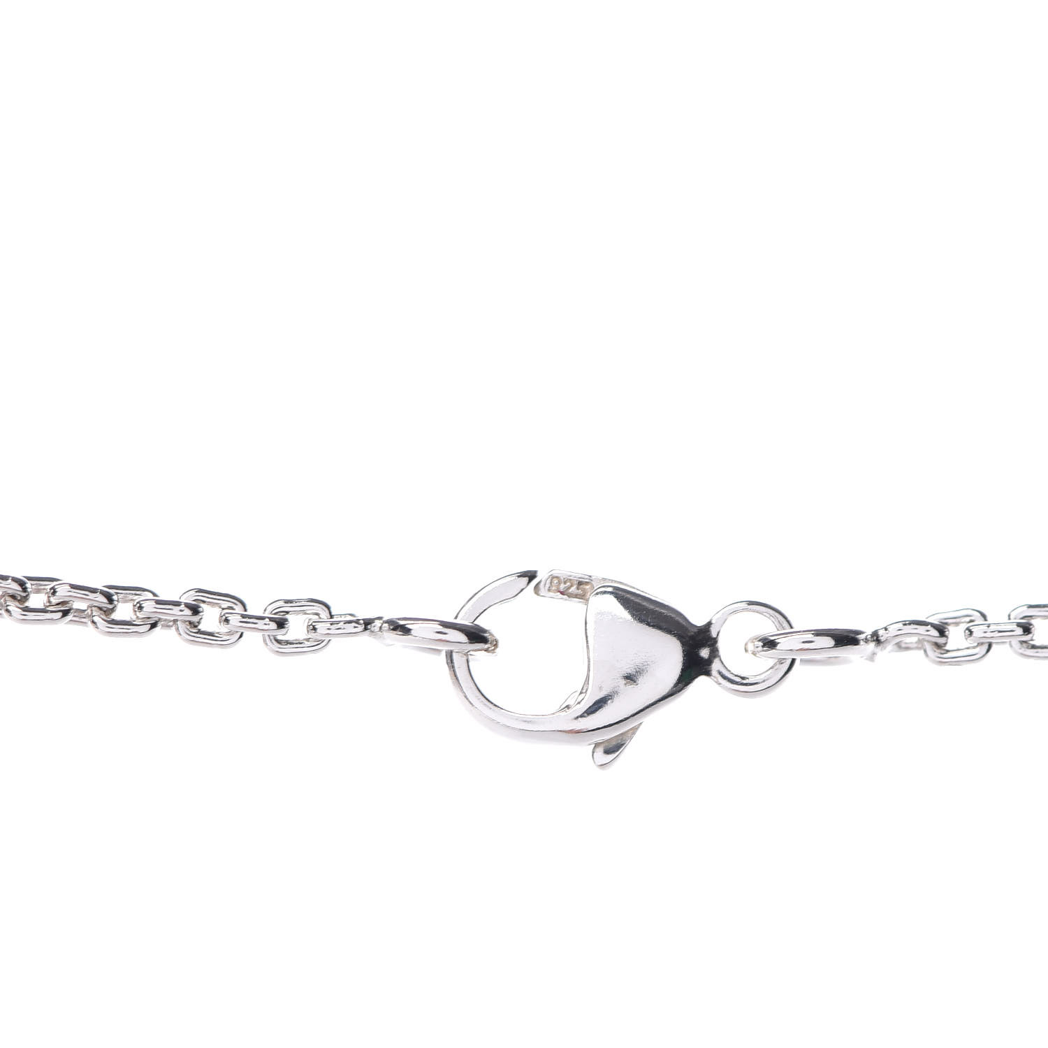 louis vuitton silver lockit necklace price