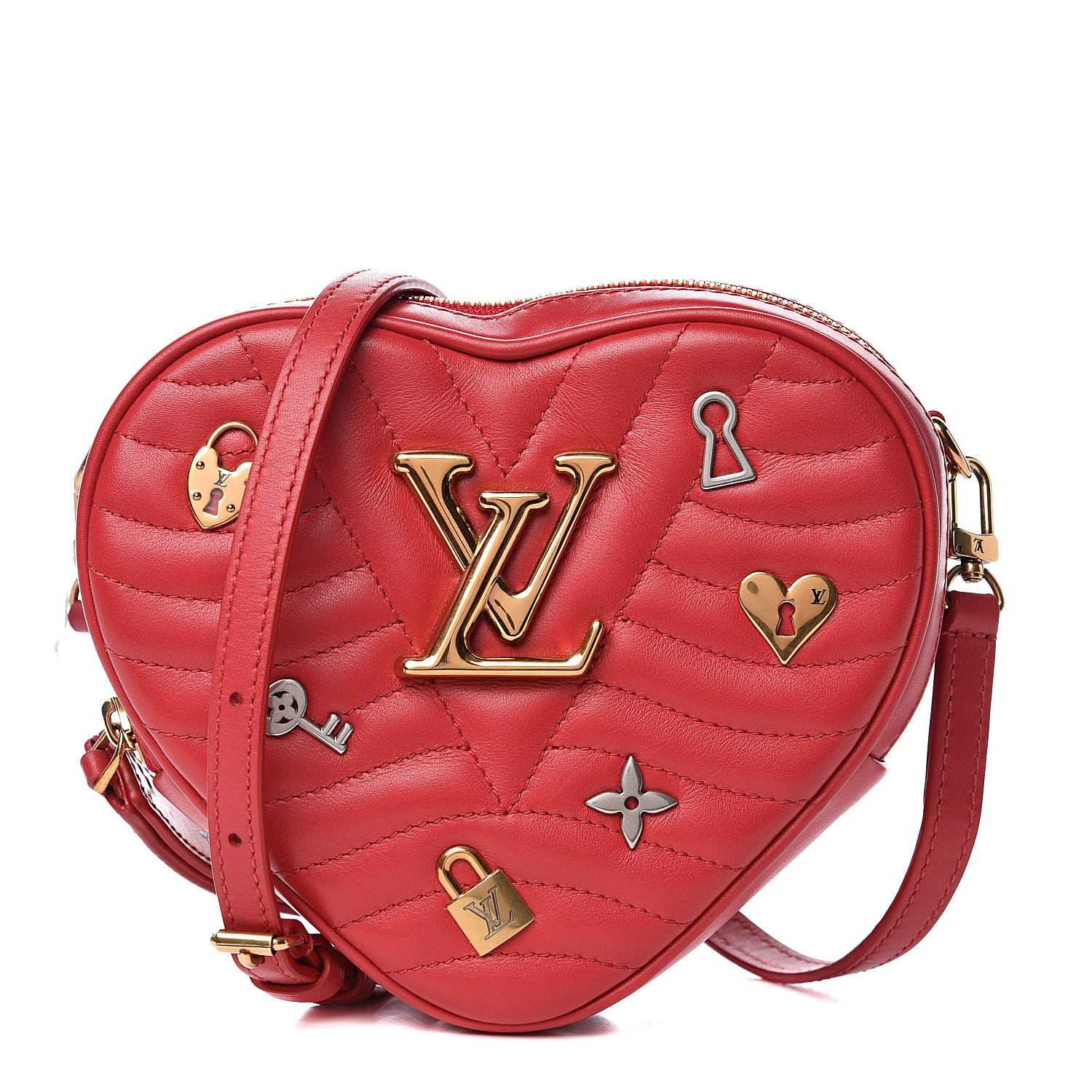 Rare and Brand New Louis Vuitton Fall in Love Heart Crossbody Monogram Coeur  bag For Sale at 1stDibs
