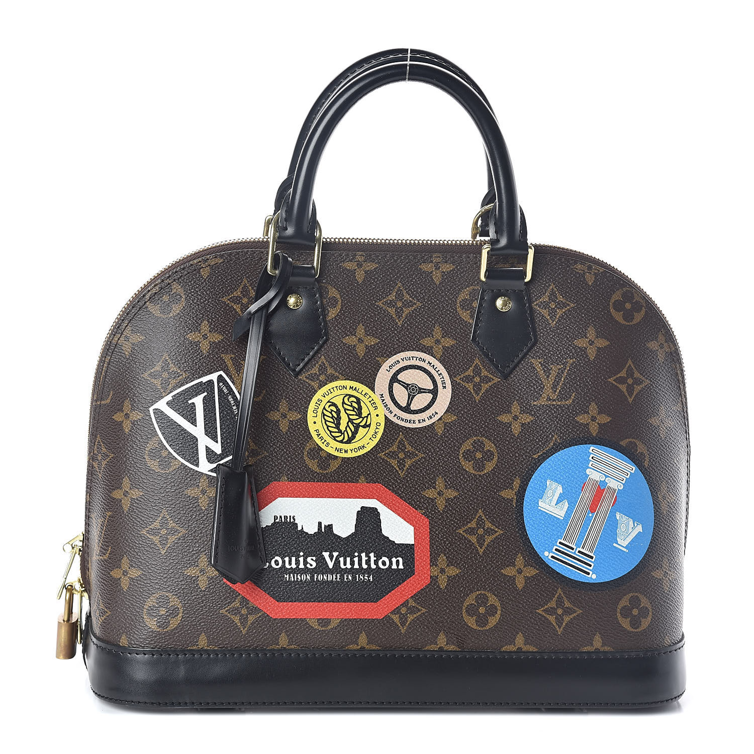 LOUIS VUITTON Monogram World Tour Alma 