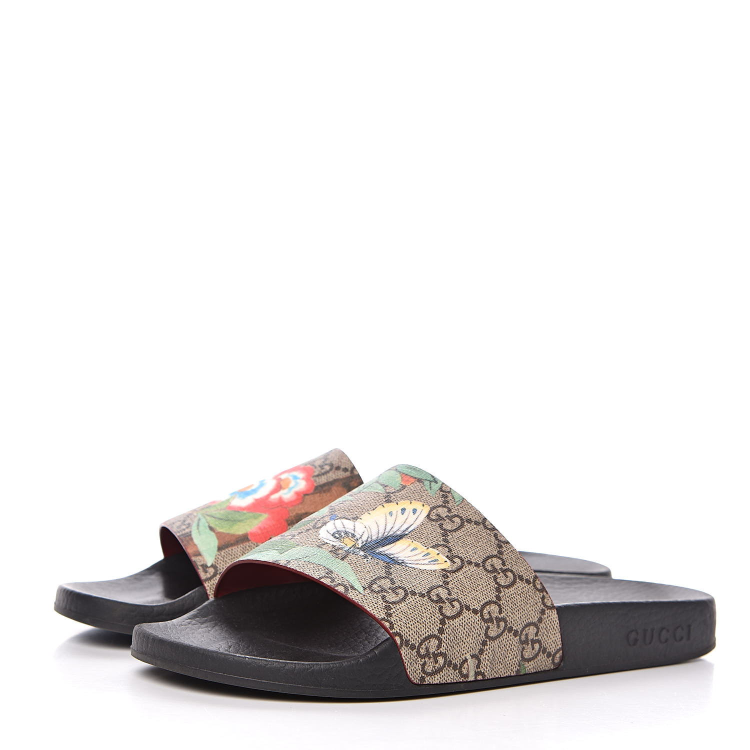 gucci tian slides womens