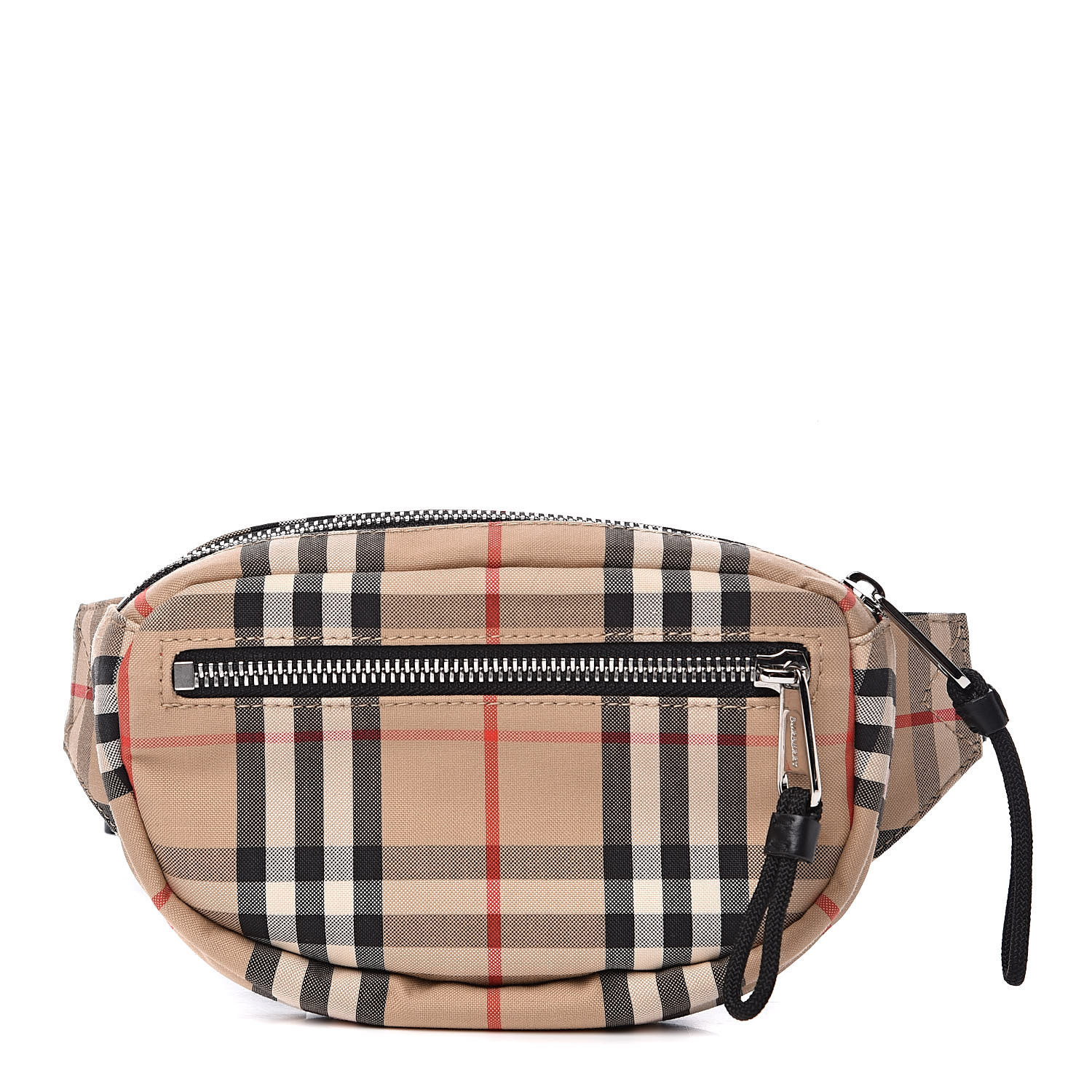 burberry check bum bag