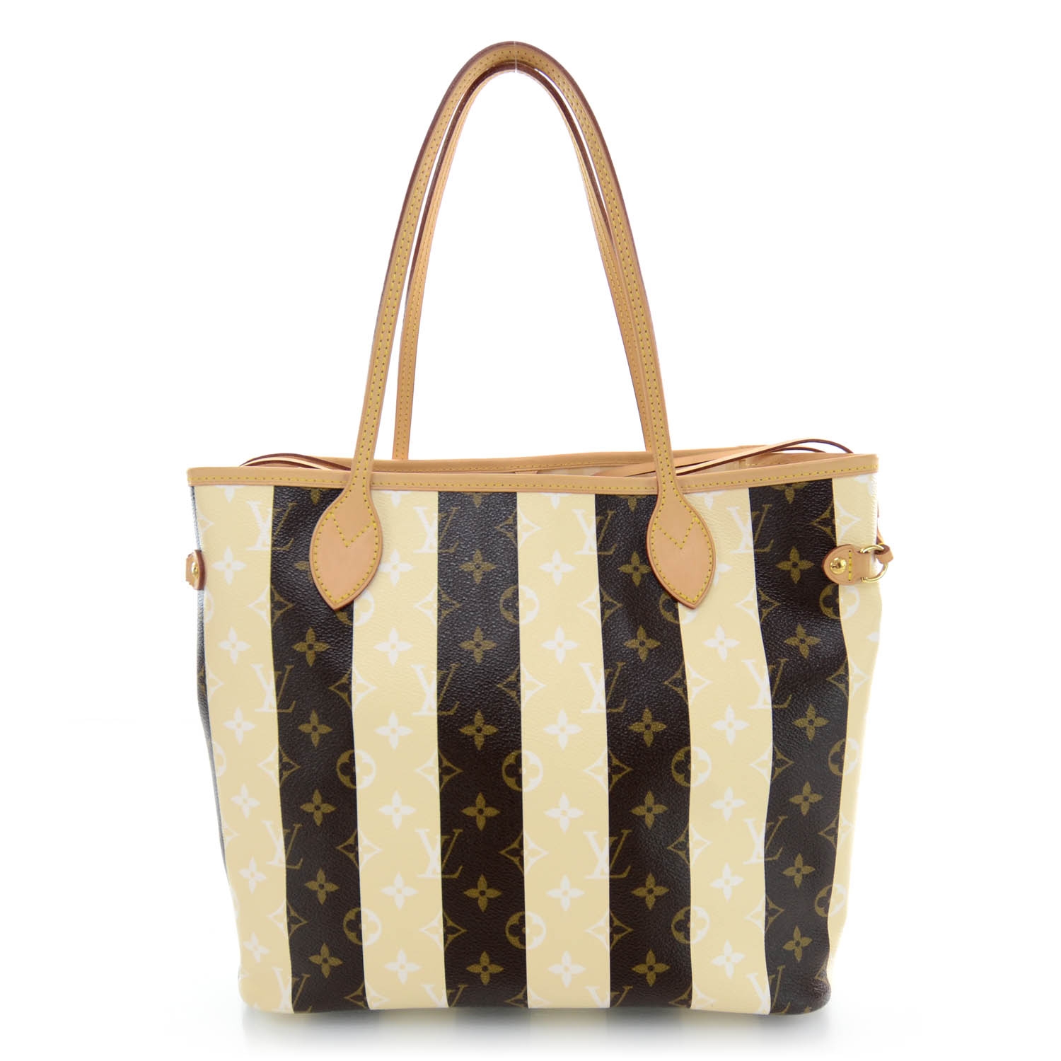 louis vuitton monogram rayures neverfull mm