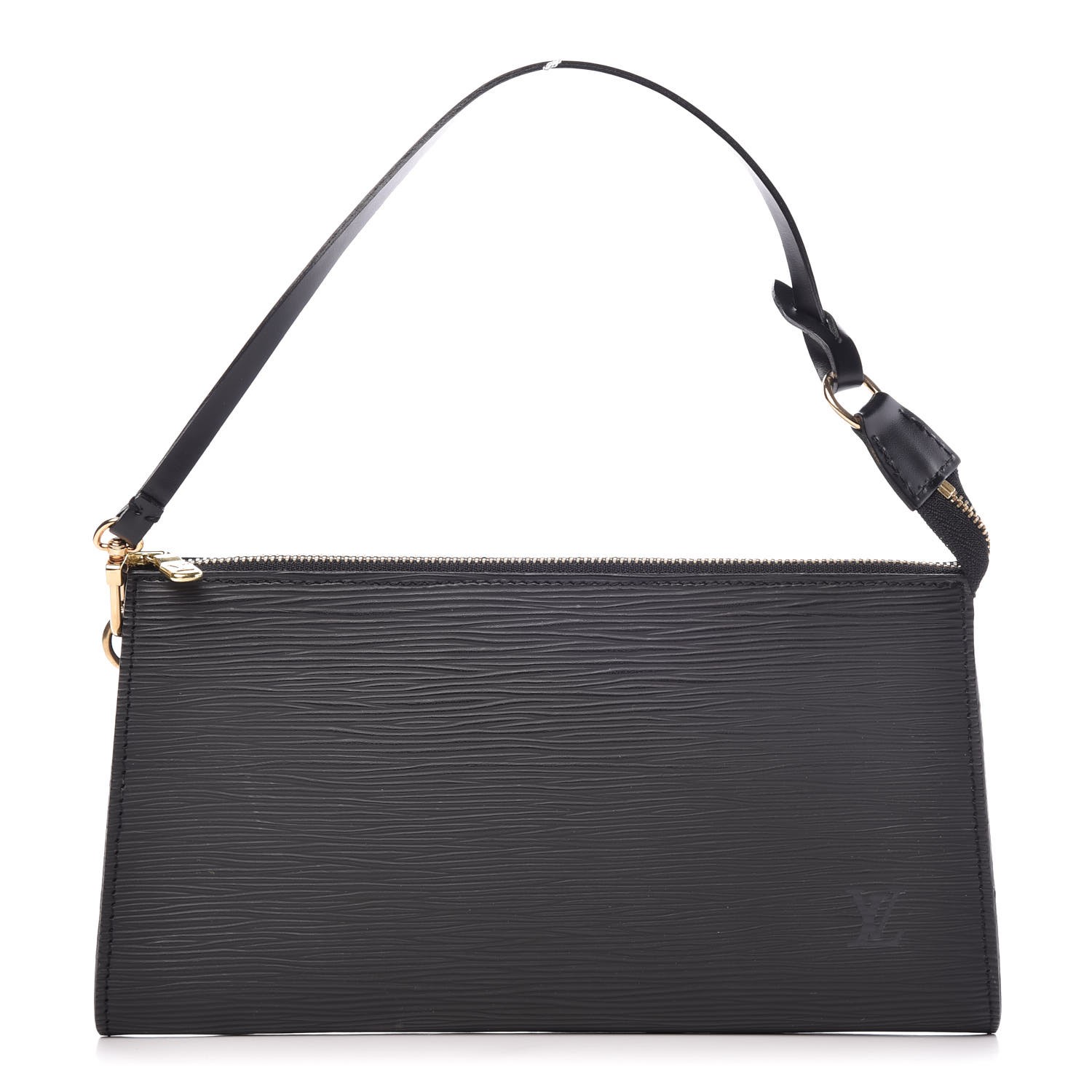 louis vuitton black epi pochette