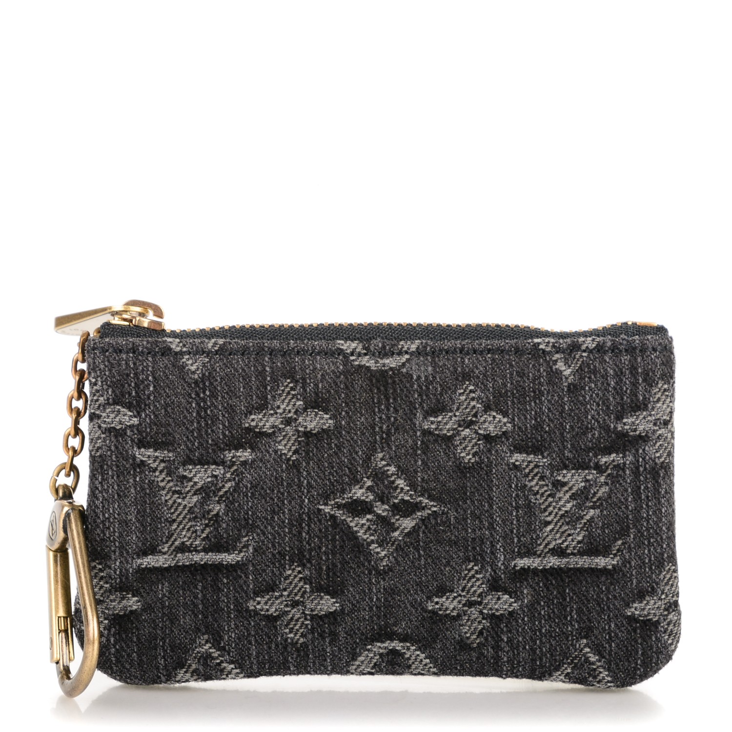 louis vuitton denim key pouch