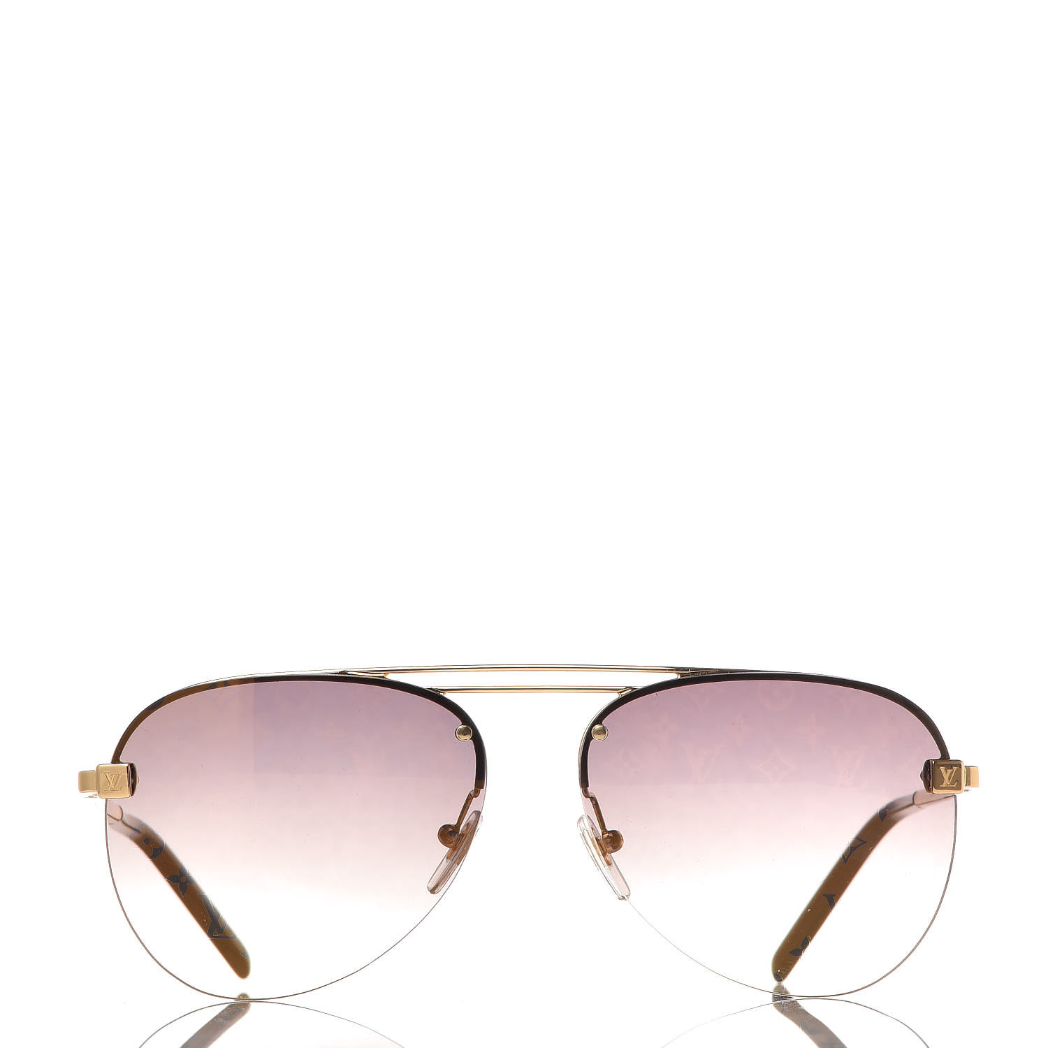 Louis Vuitton 2019 Clockwise Canvas Sunglasses - Black Sunglasses