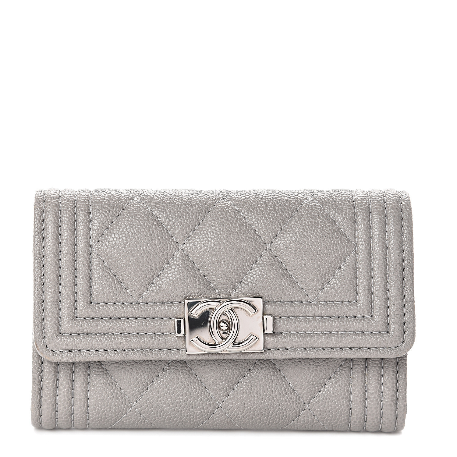 chanel flap card case