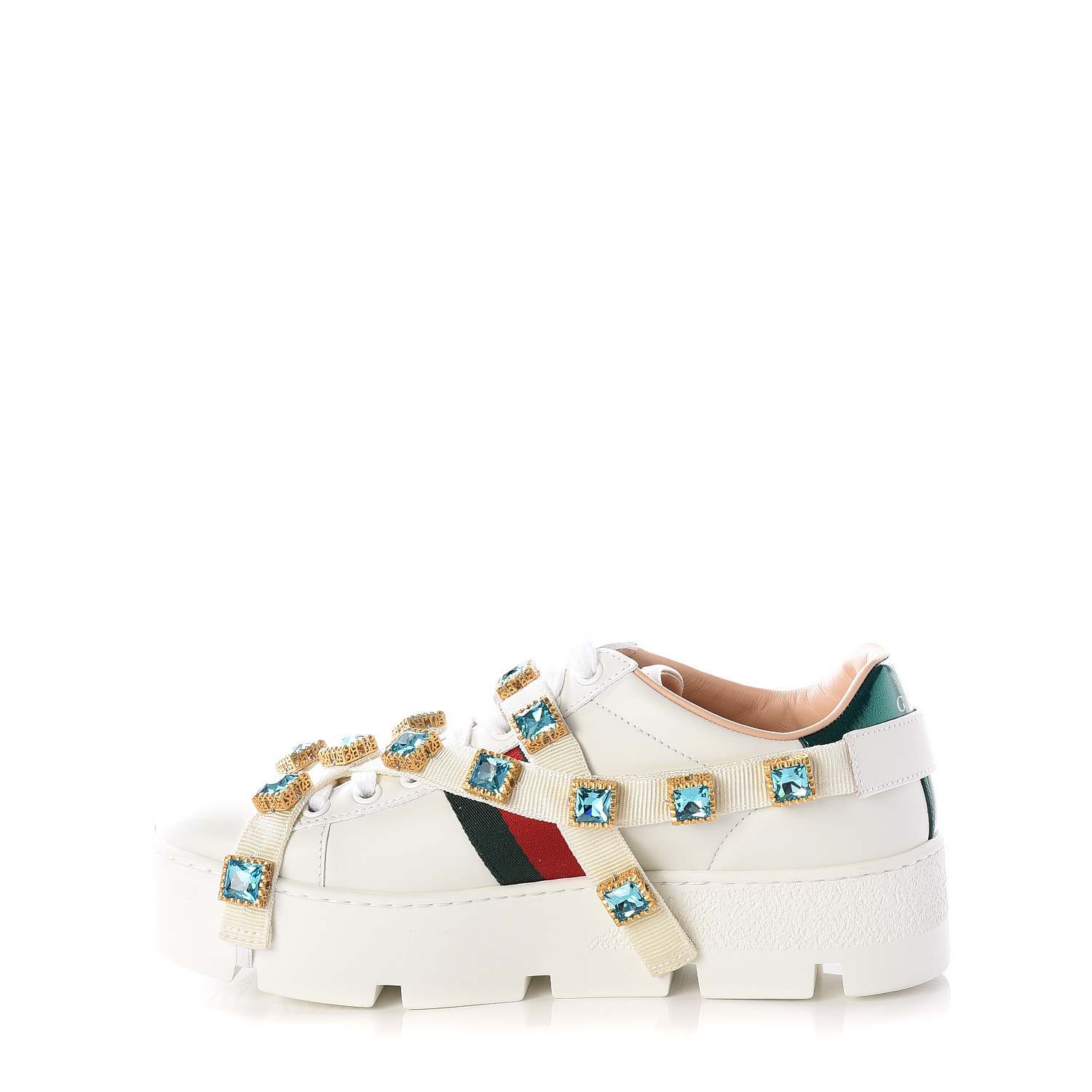 gucci women's ace embroidered platform sneaker
