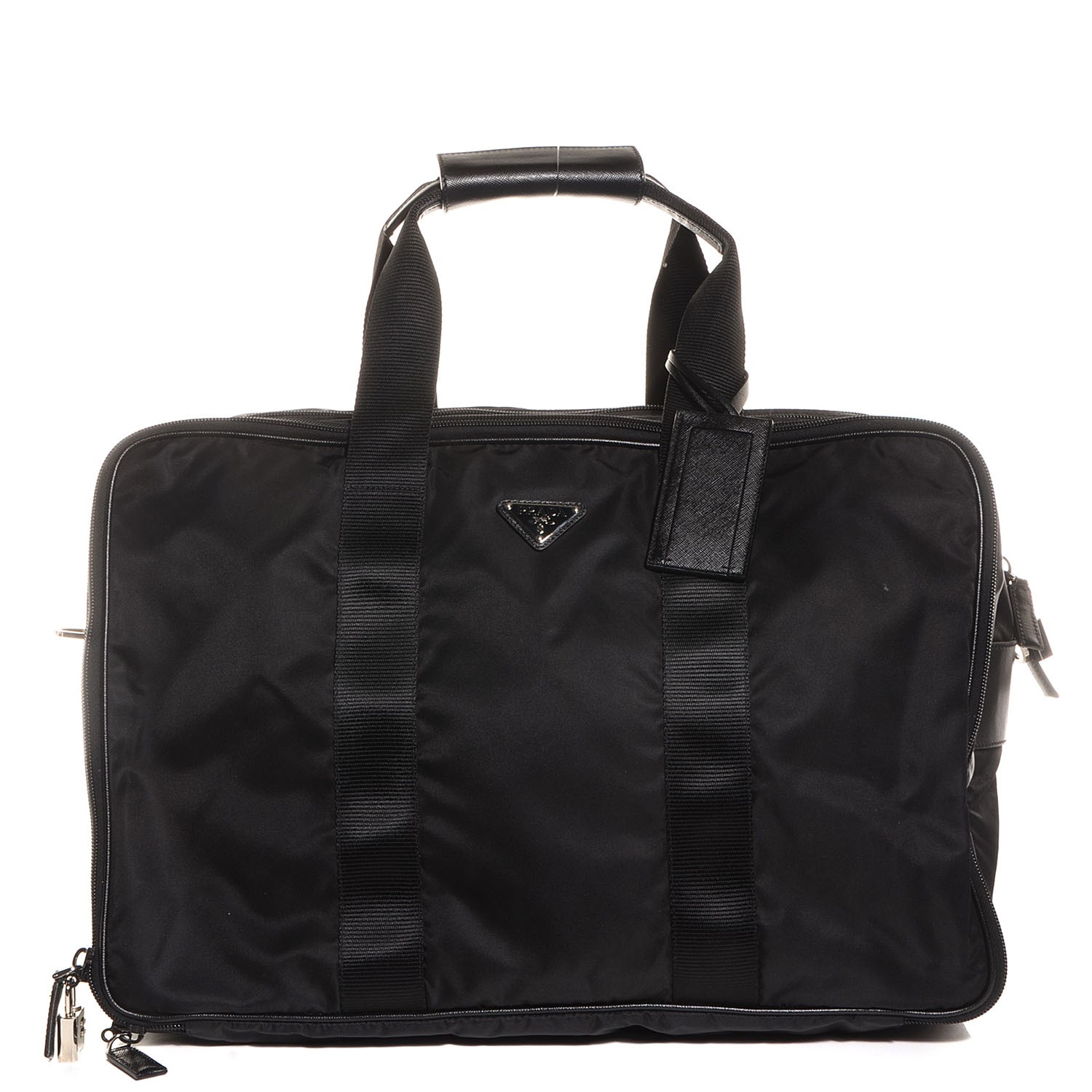 prada saffiano travel bag