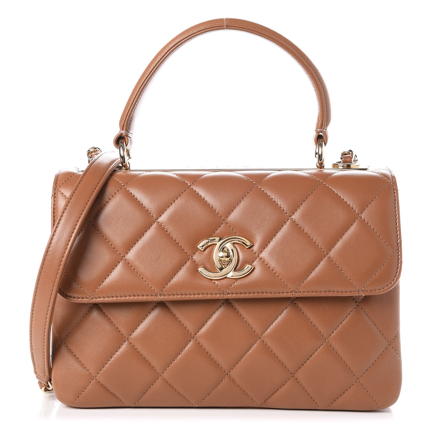 chanel bag camel