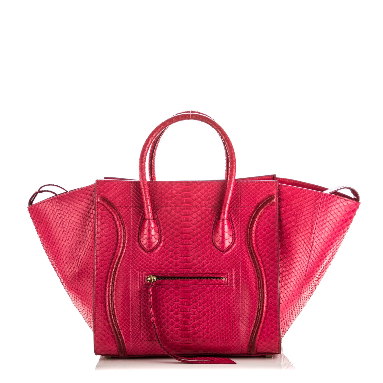 celine python handbag