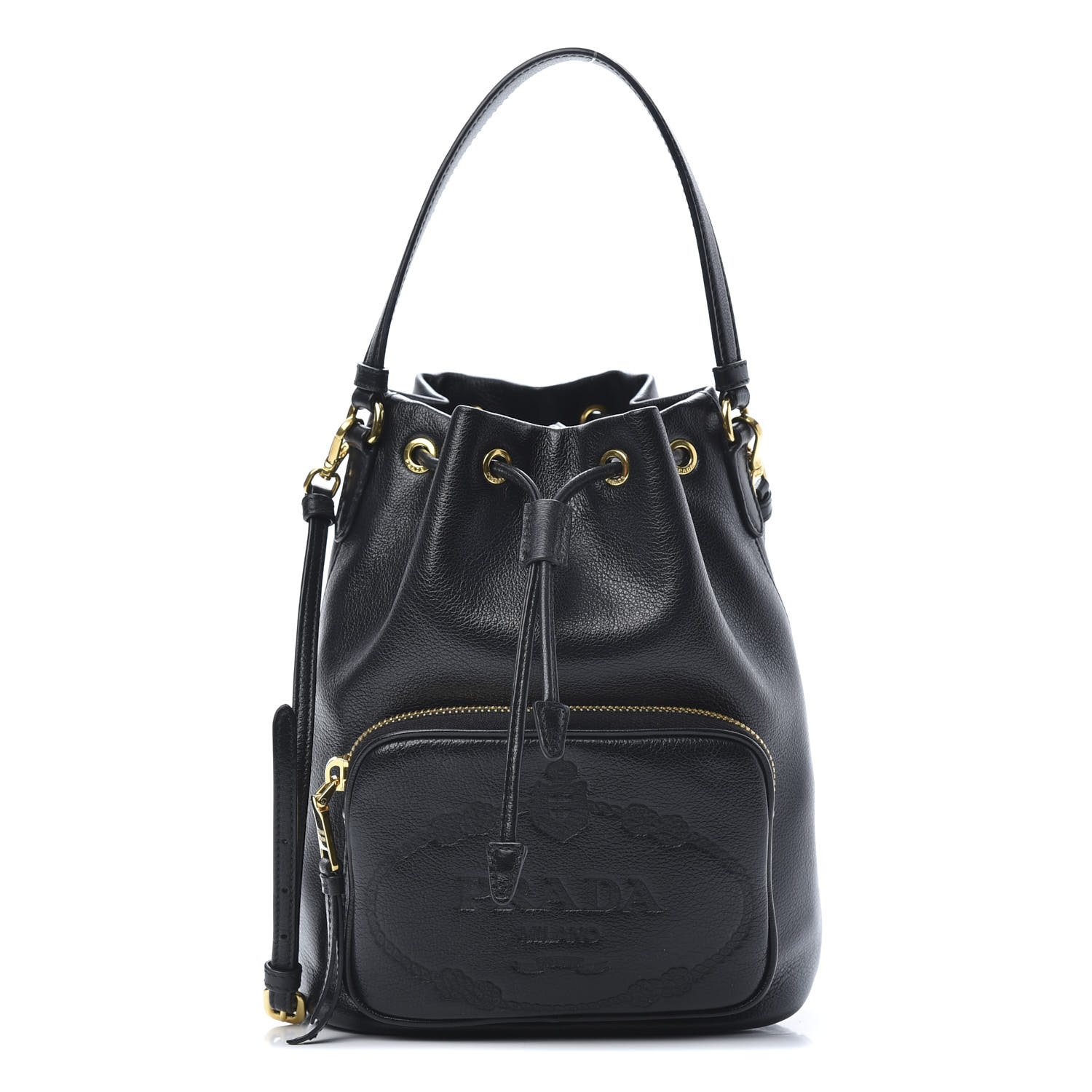 prada secchiello bucket bag