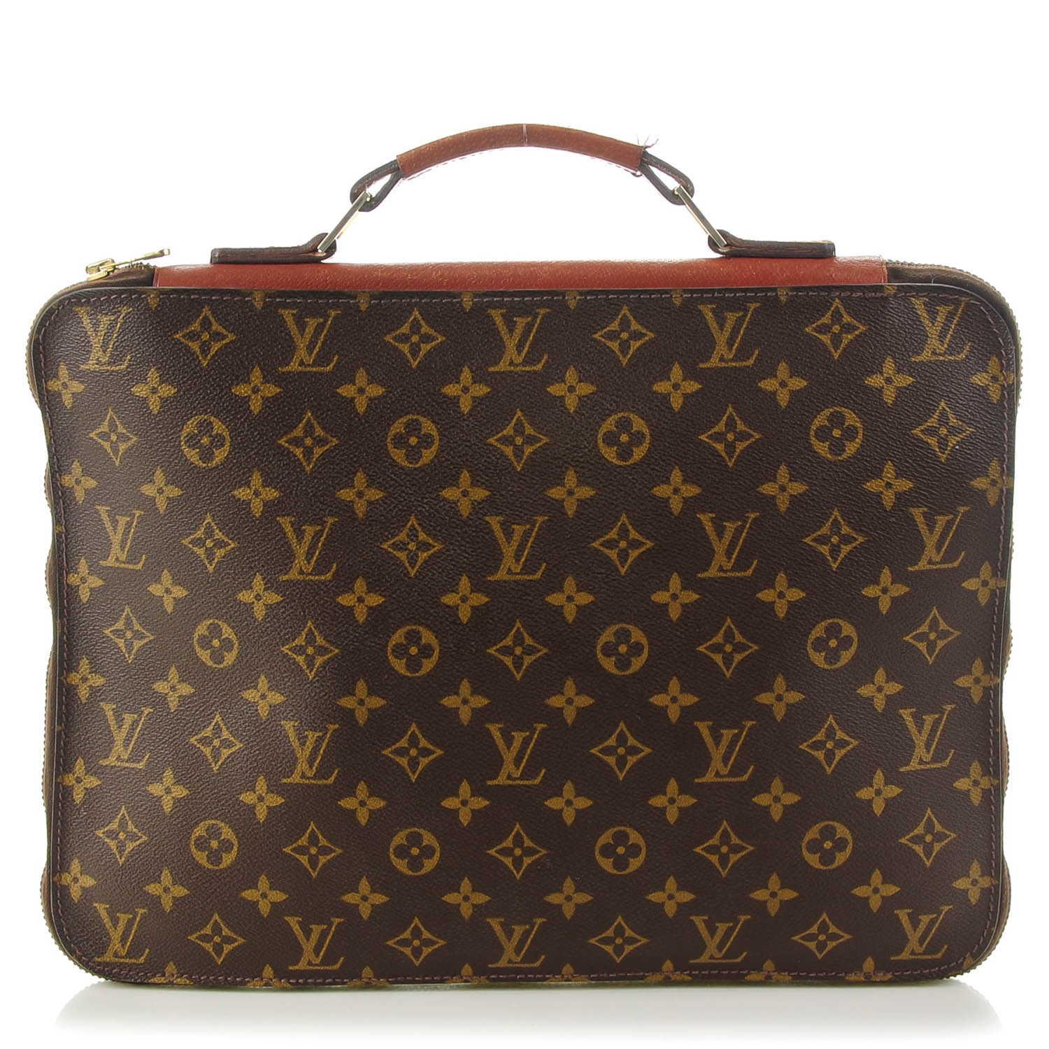 Louis Vuitton x French Luggage Co Sac Plat Tote Bag Monogram Canvas Vintage  at 1stDibs