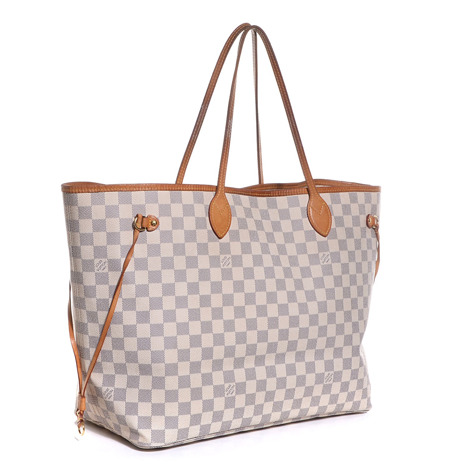 louis vuitton damier azur neverfull gm bag