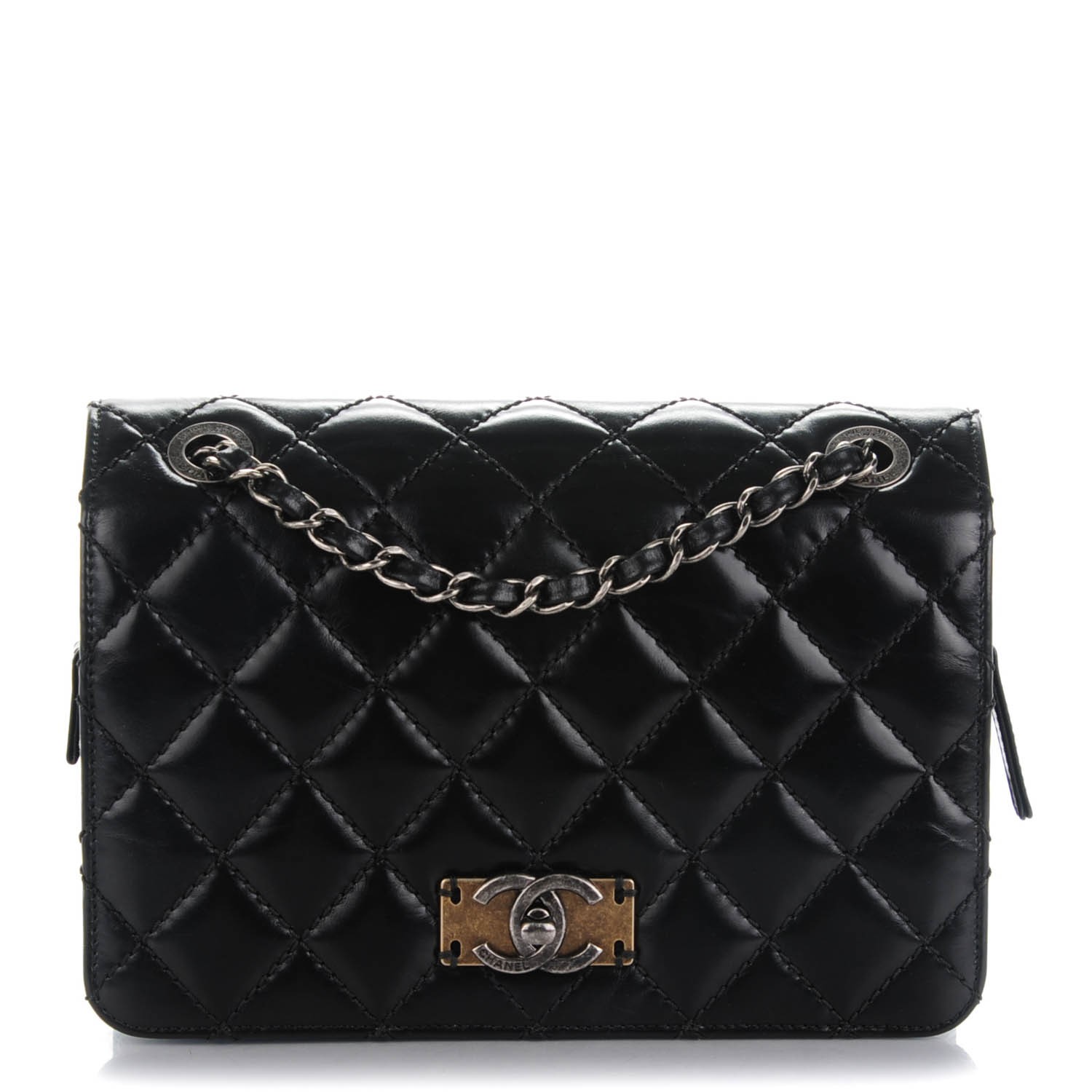 chanel day trip flap bolsa