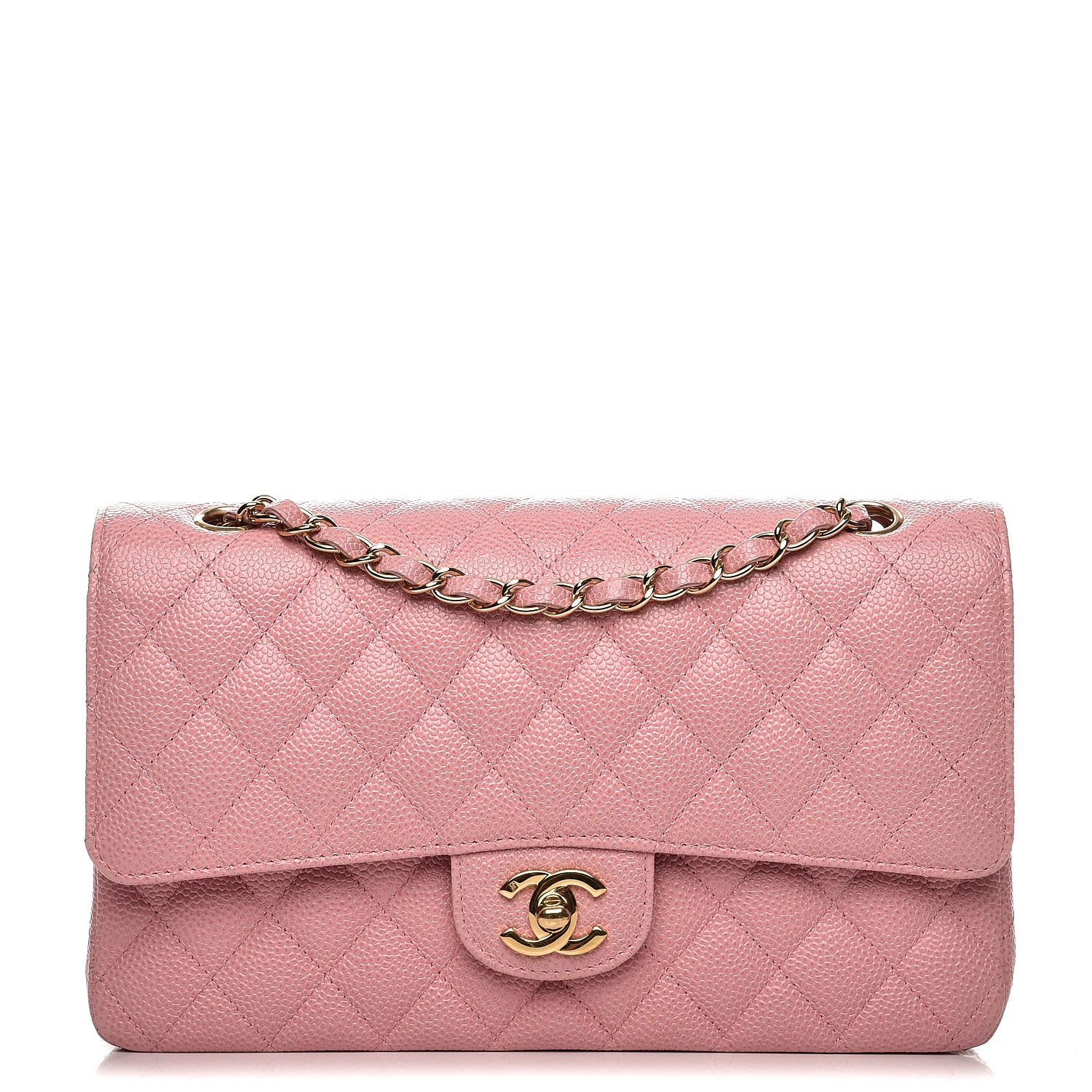 pink chanel caviar