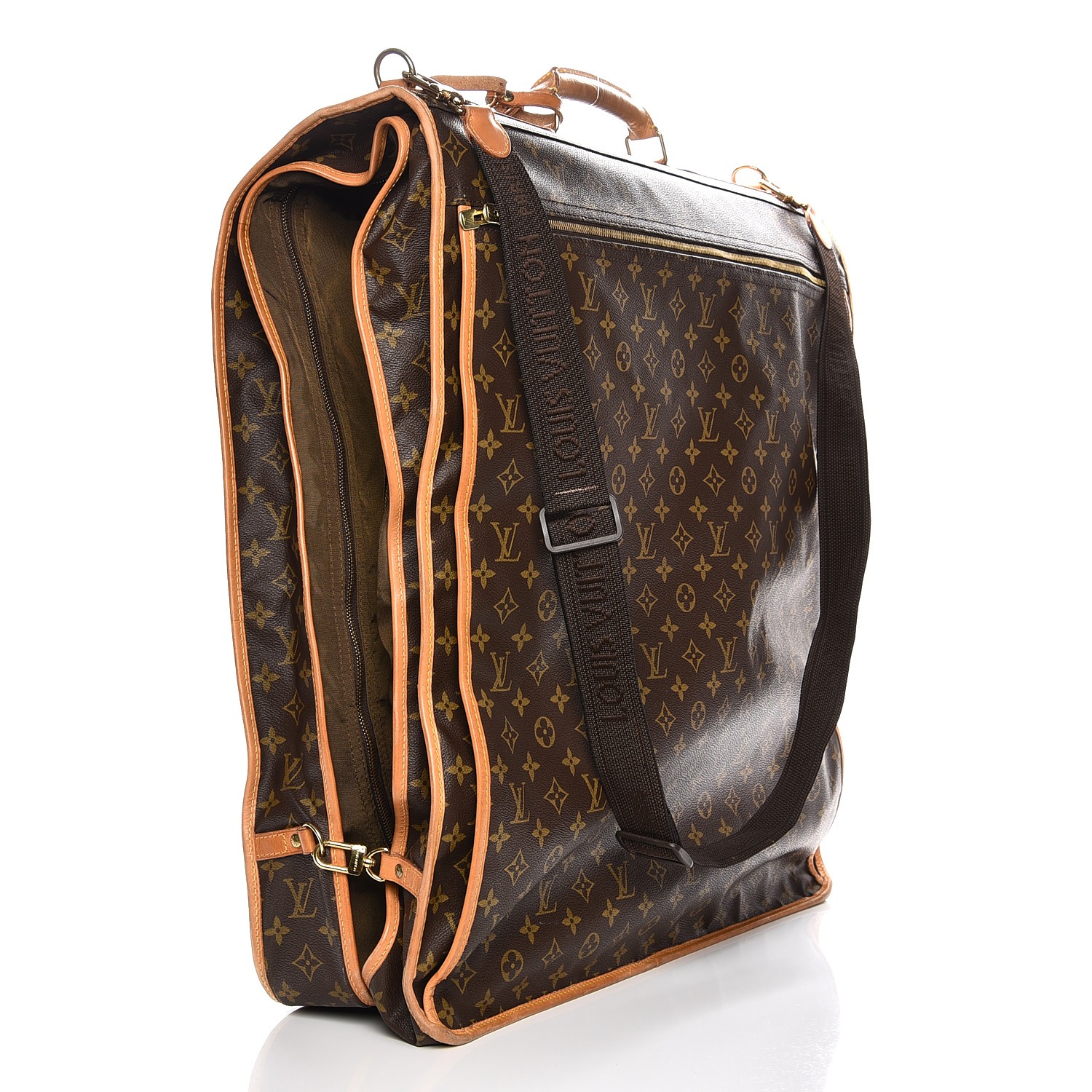 louis vuitton monogram garment bag