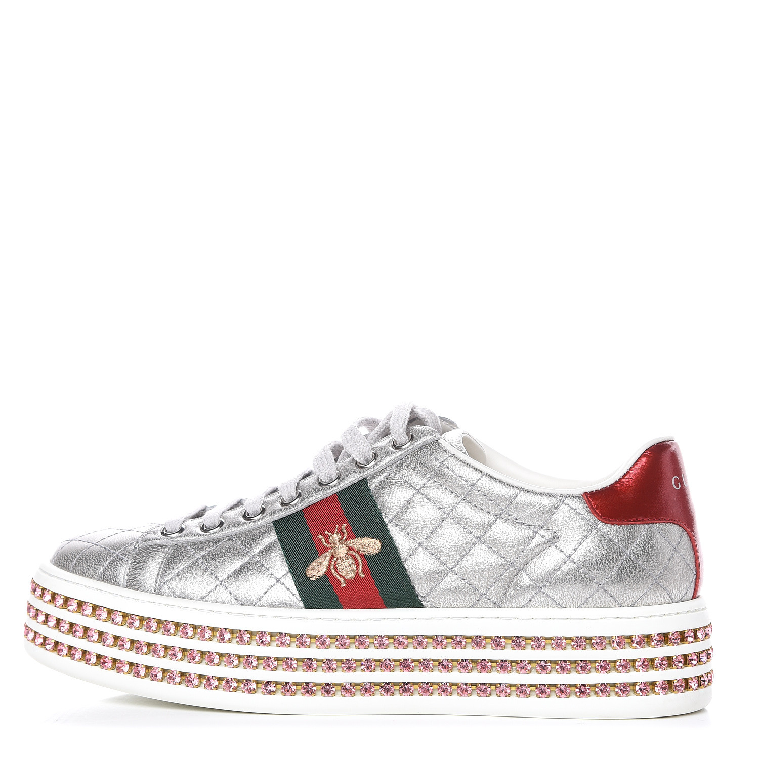 ace sneaker with crystals gucci