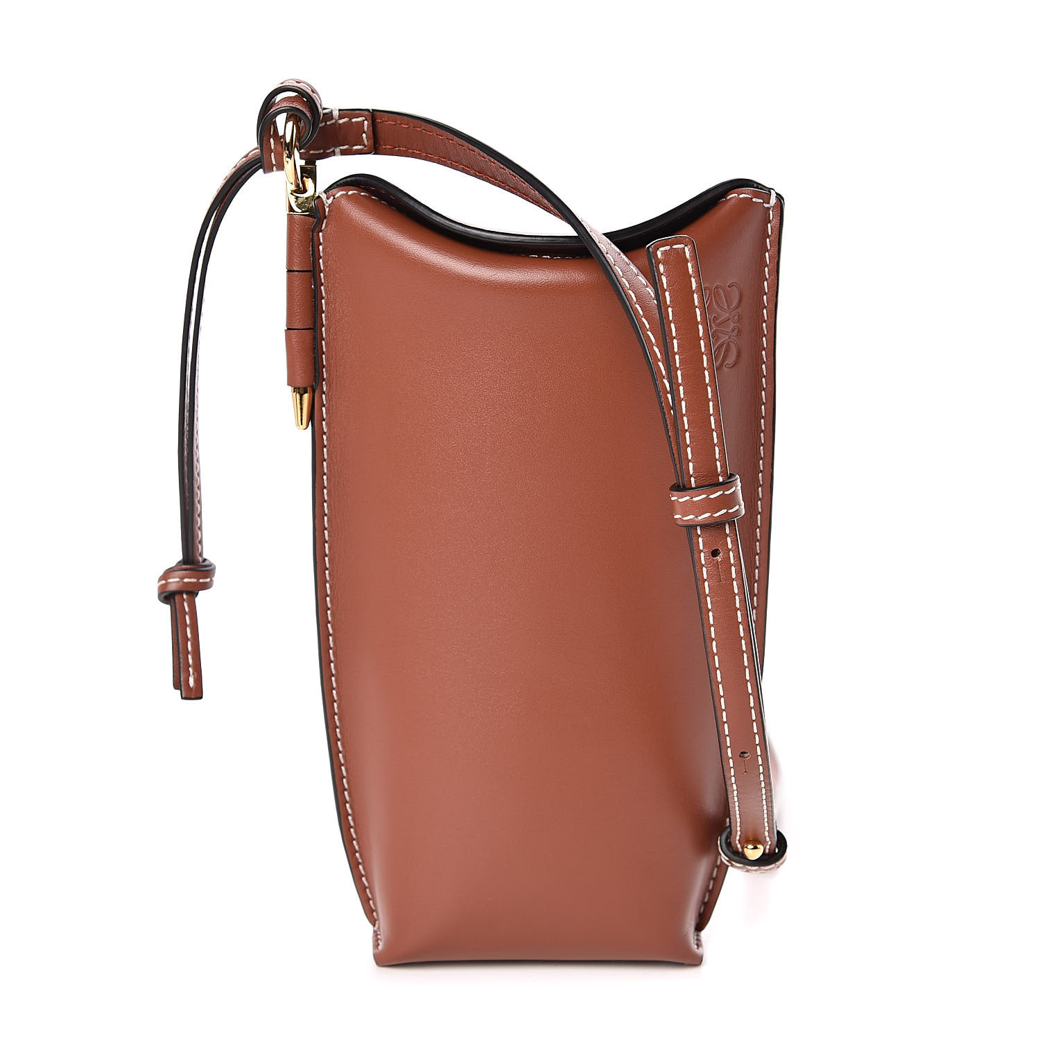 LOEWE Smooth Calfskin Gate Pocket Rust 501830