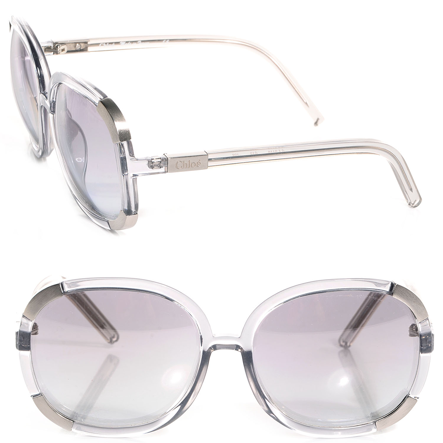 chloe clear sunglasses