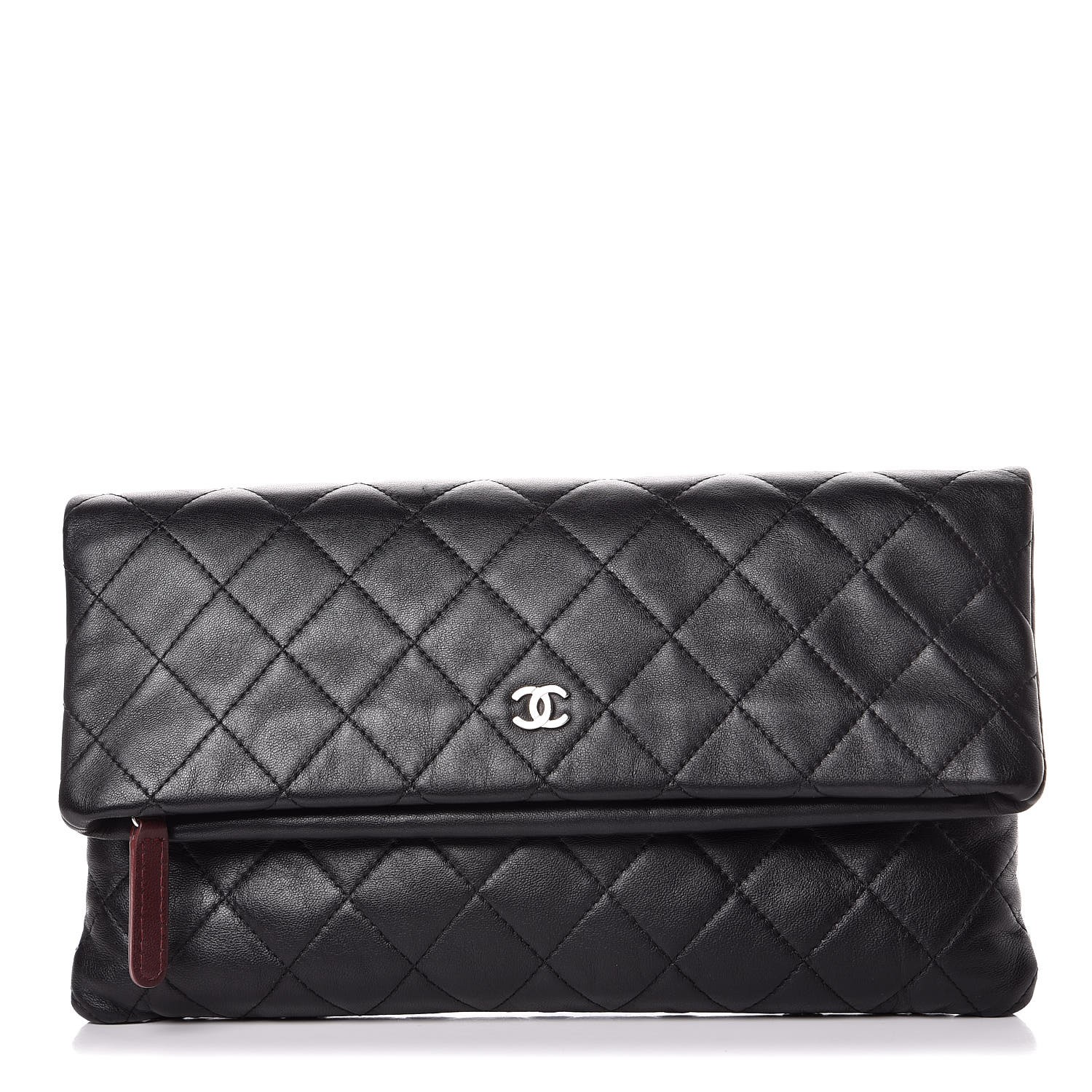 coco chanel black clutch