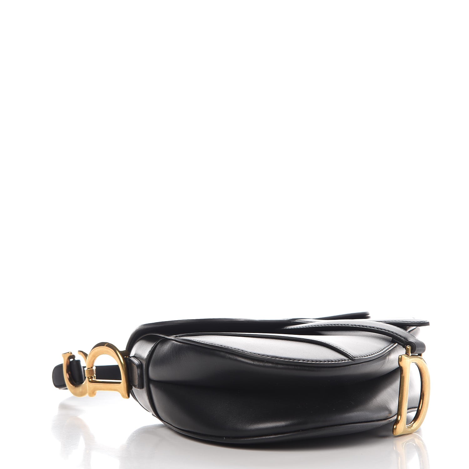 roller messenger bag in black calfskin dior