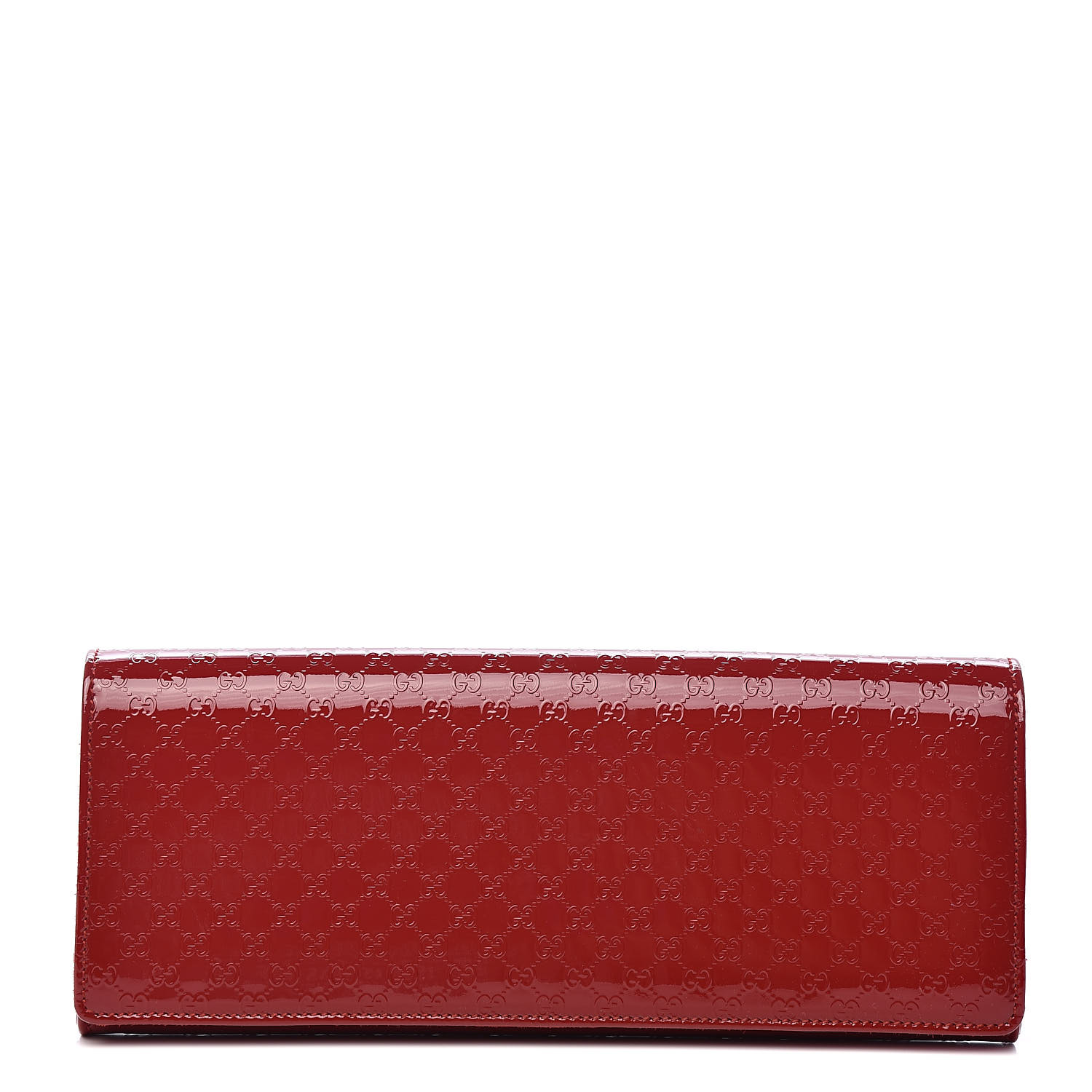 gucci patent clutch