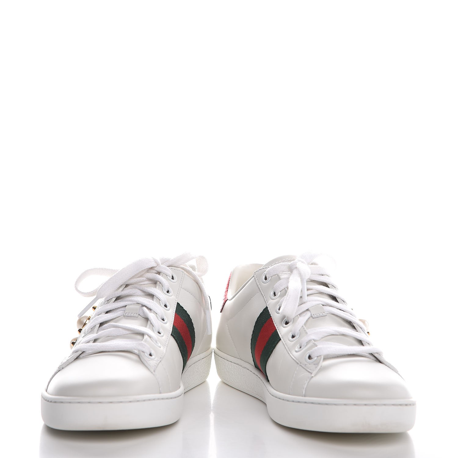 gucci ace web trainers