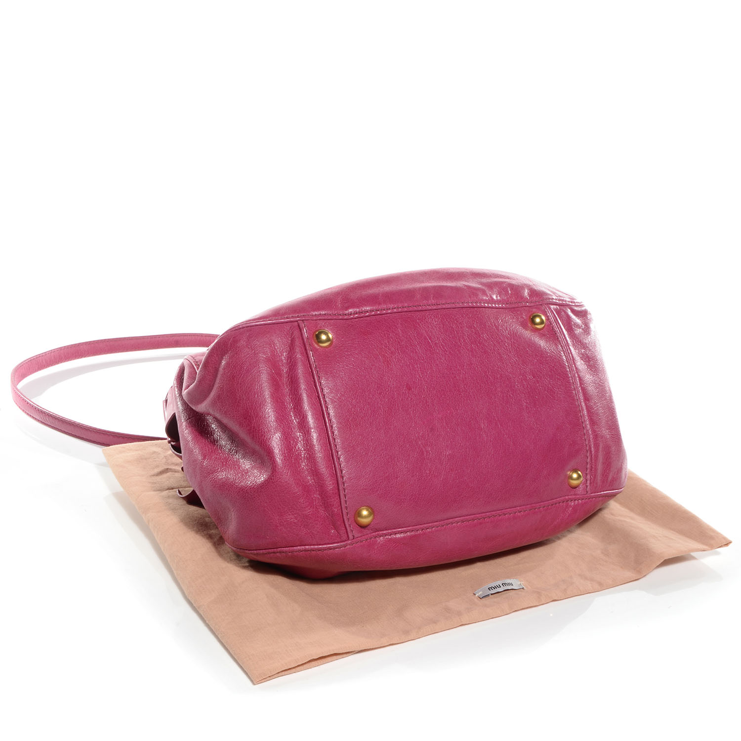 miu miu vitello bow bag