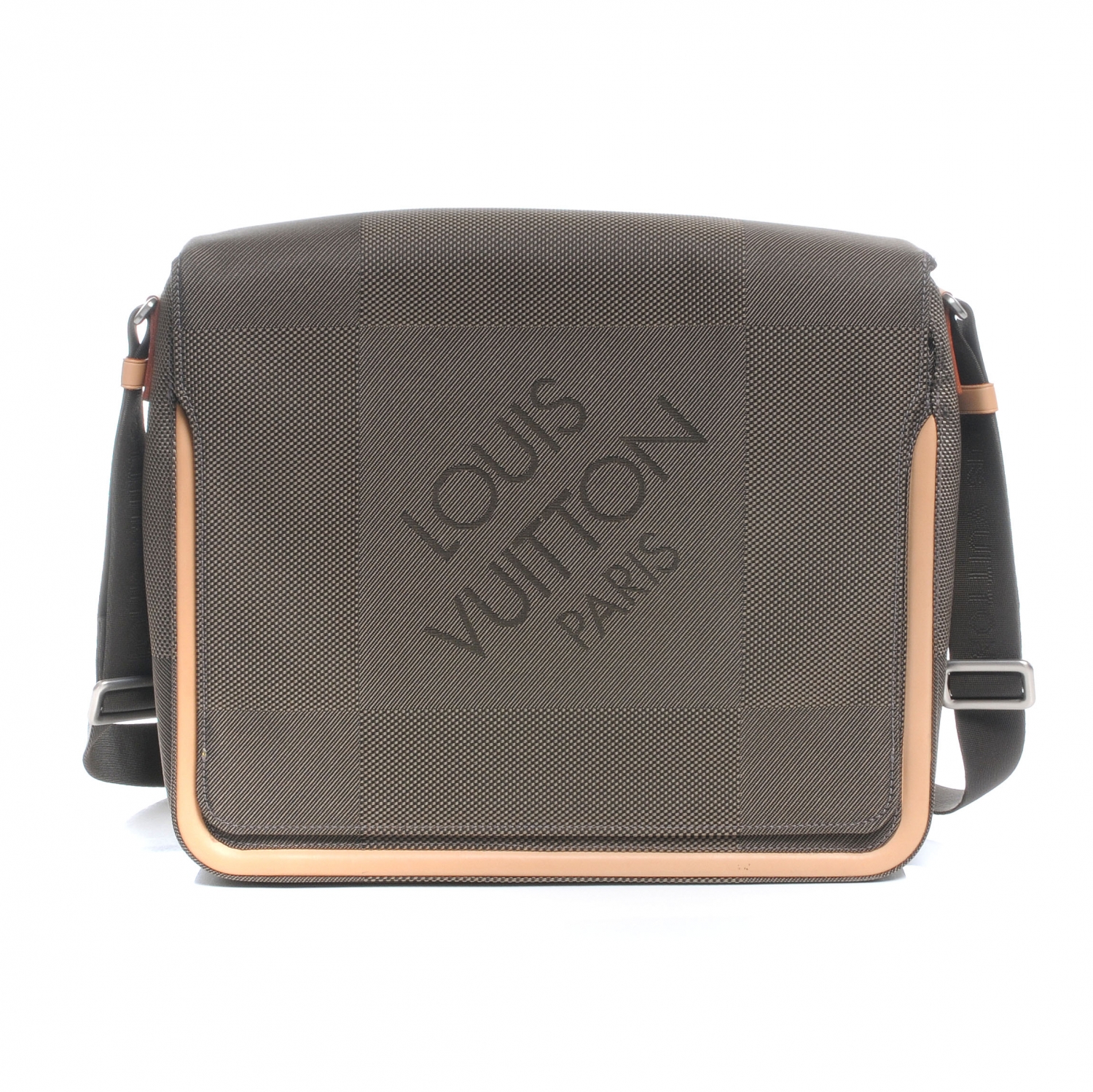 Louis Vuitton Black Damier Geant Mini Citadin Messenger Bag - Yoogi's Closet