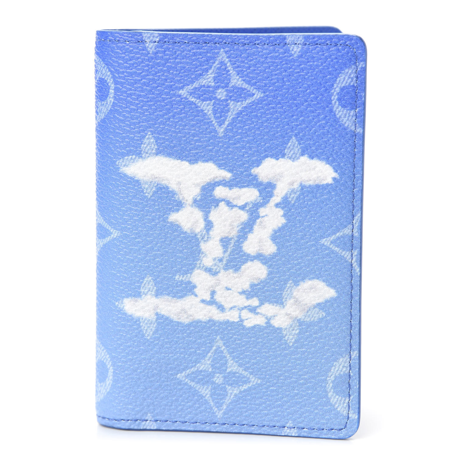 Louis Vuitton Monogram Clouds Pocket Organizer Blue