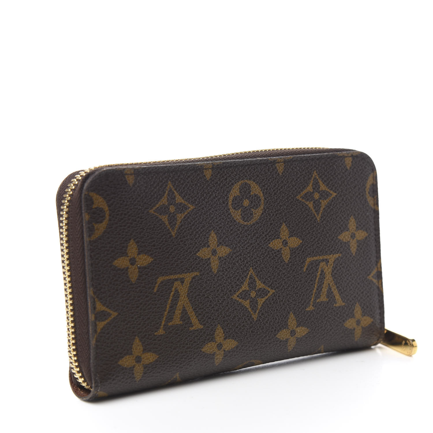 zippy compact wallet monogram