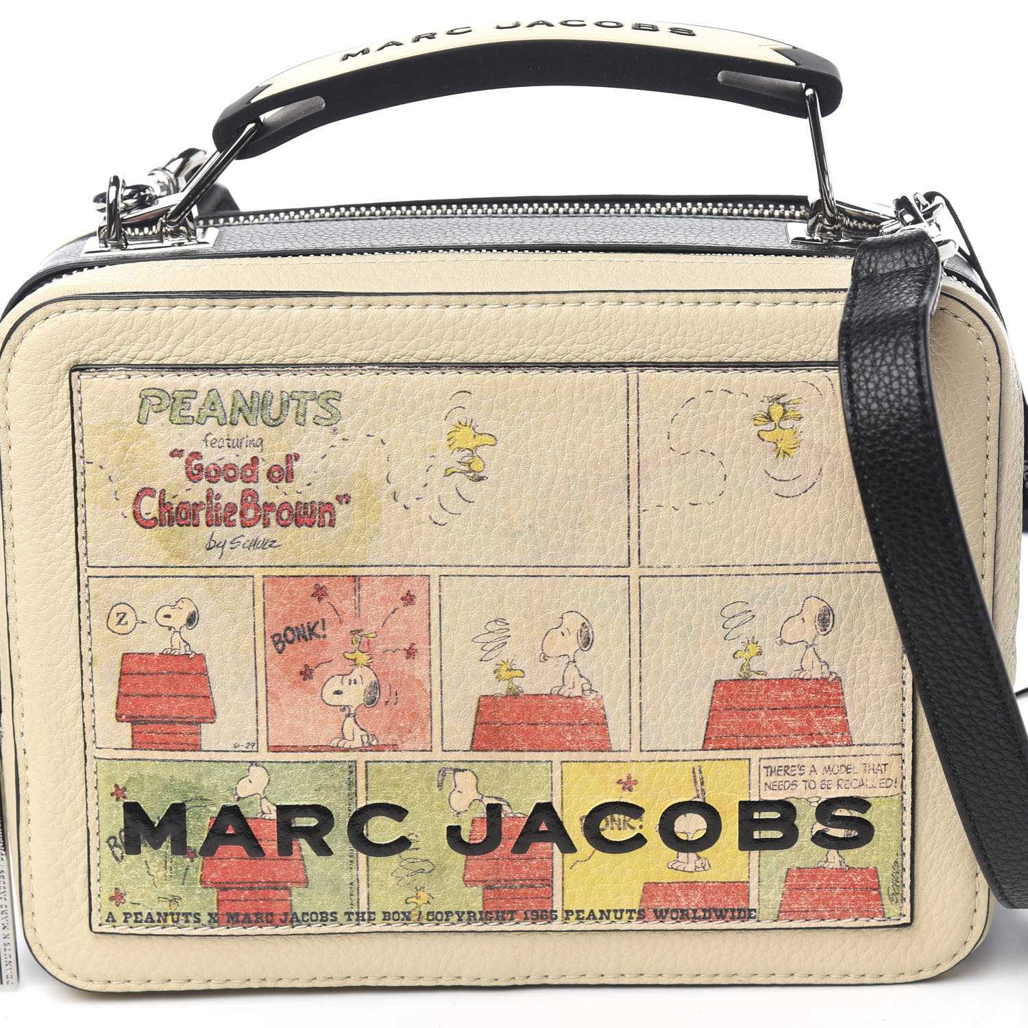 peanuts x marc jacobs the box mini compact wallet