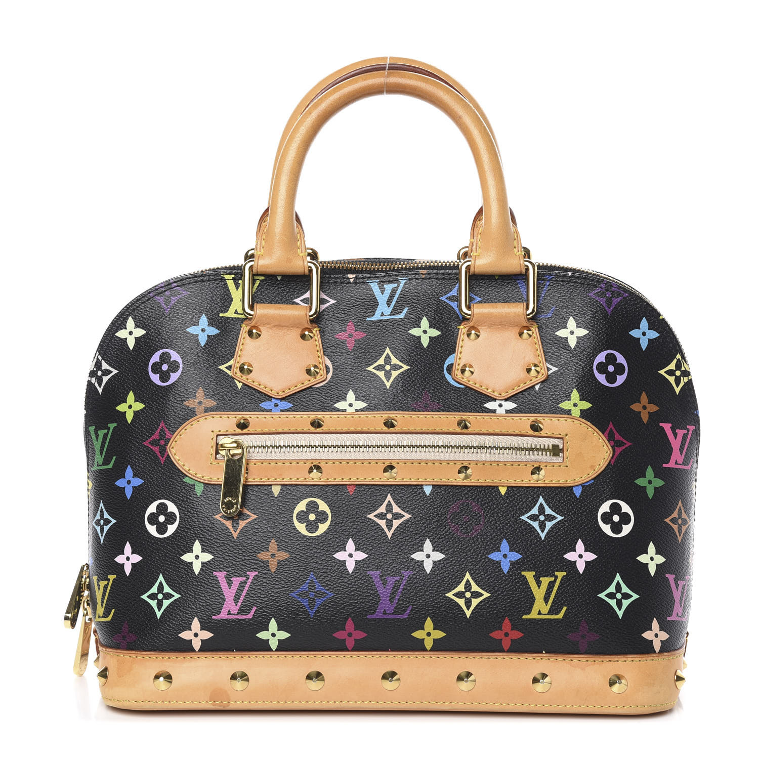 LOUIS VUITTON Monogram Multicolor Alma Black 584727