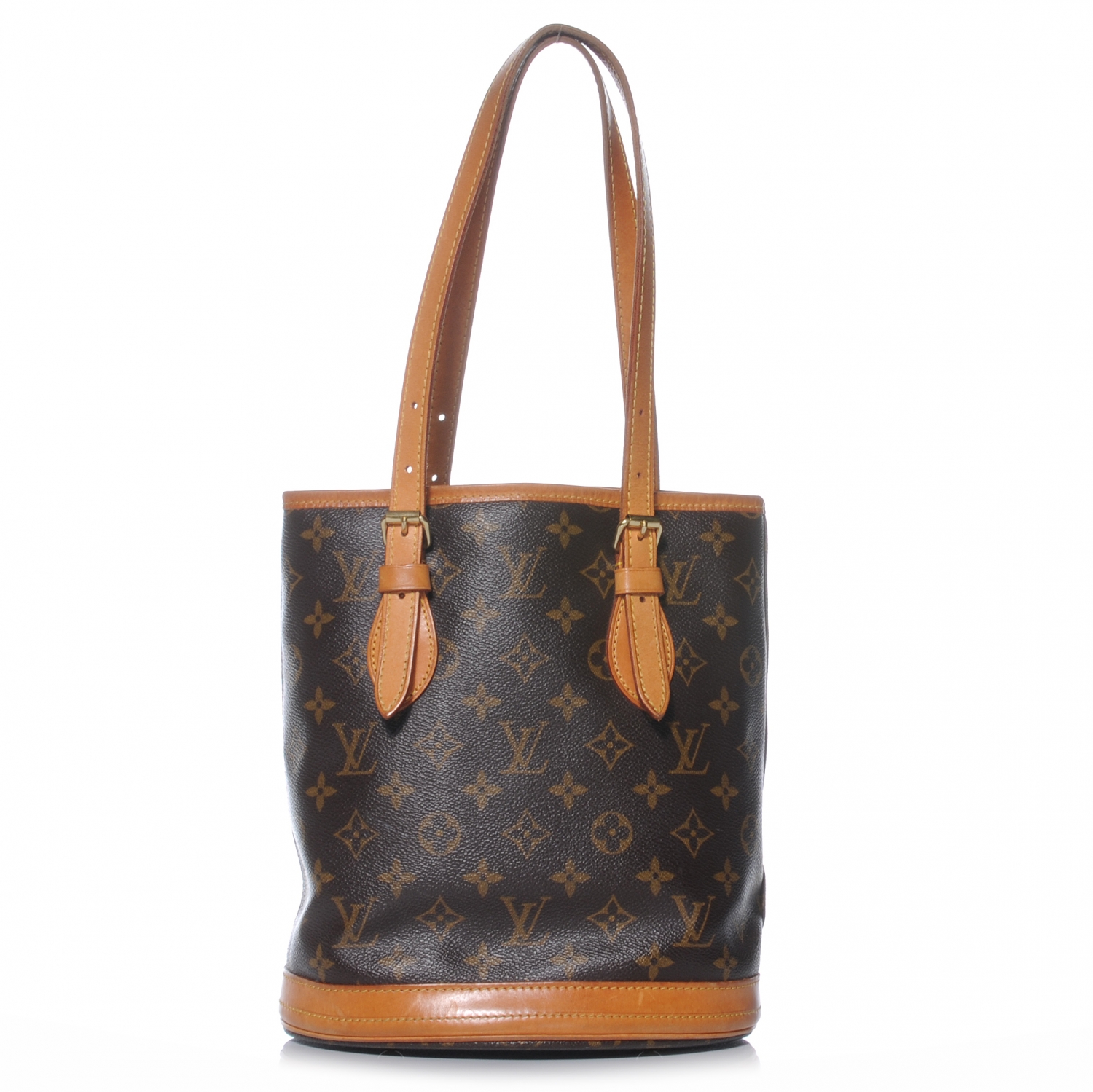 LOUIS VUITTON Monogram Petit Bucket 23 42574