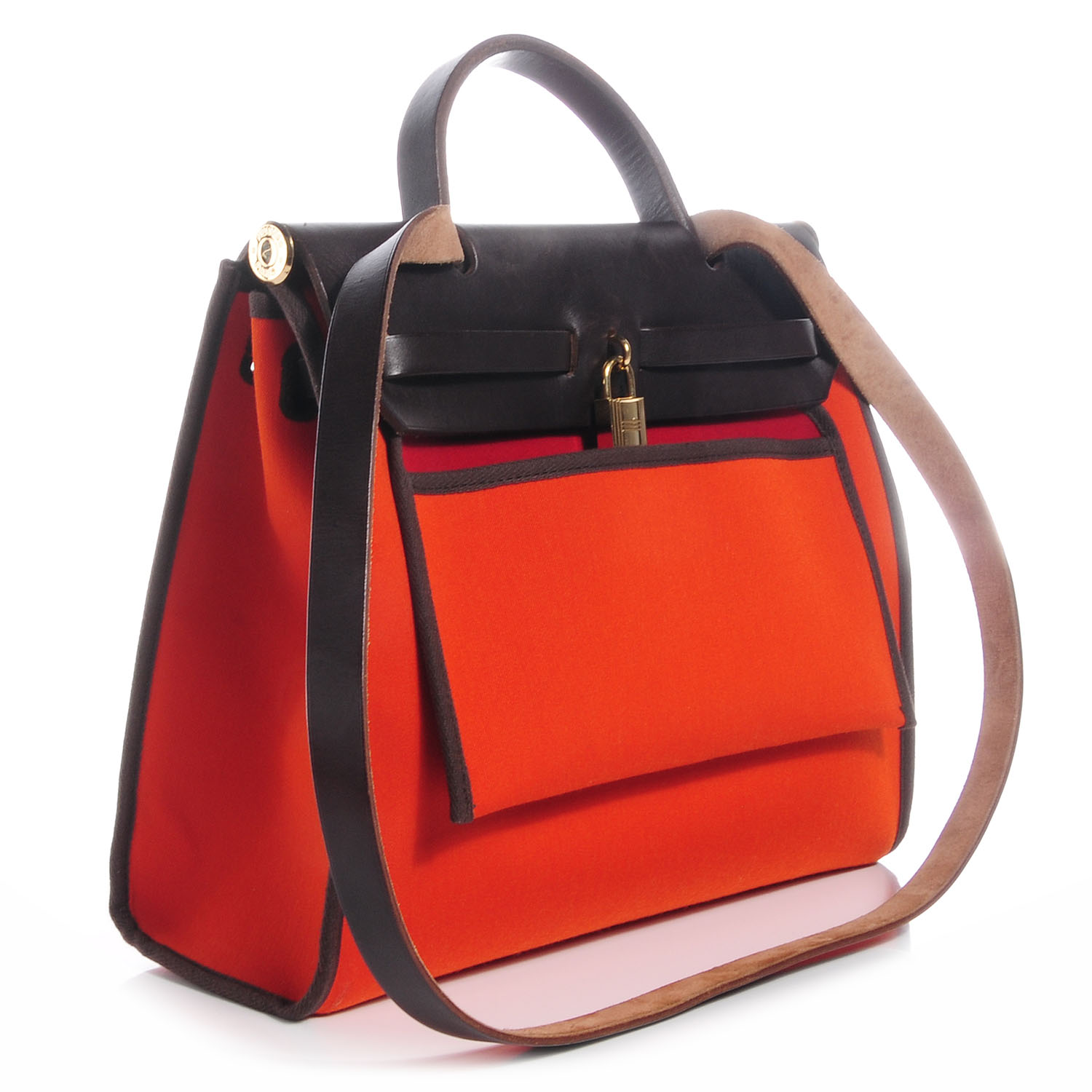 hermes herbag orange