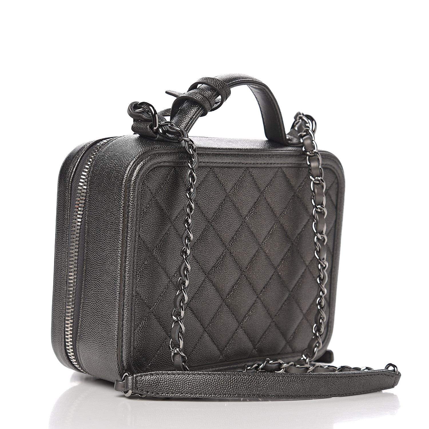 chanel filigree vanity case medium