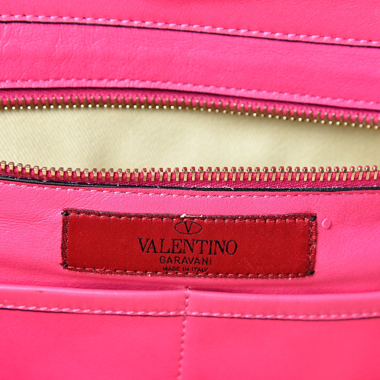 valentino rockstud vitello tote bag