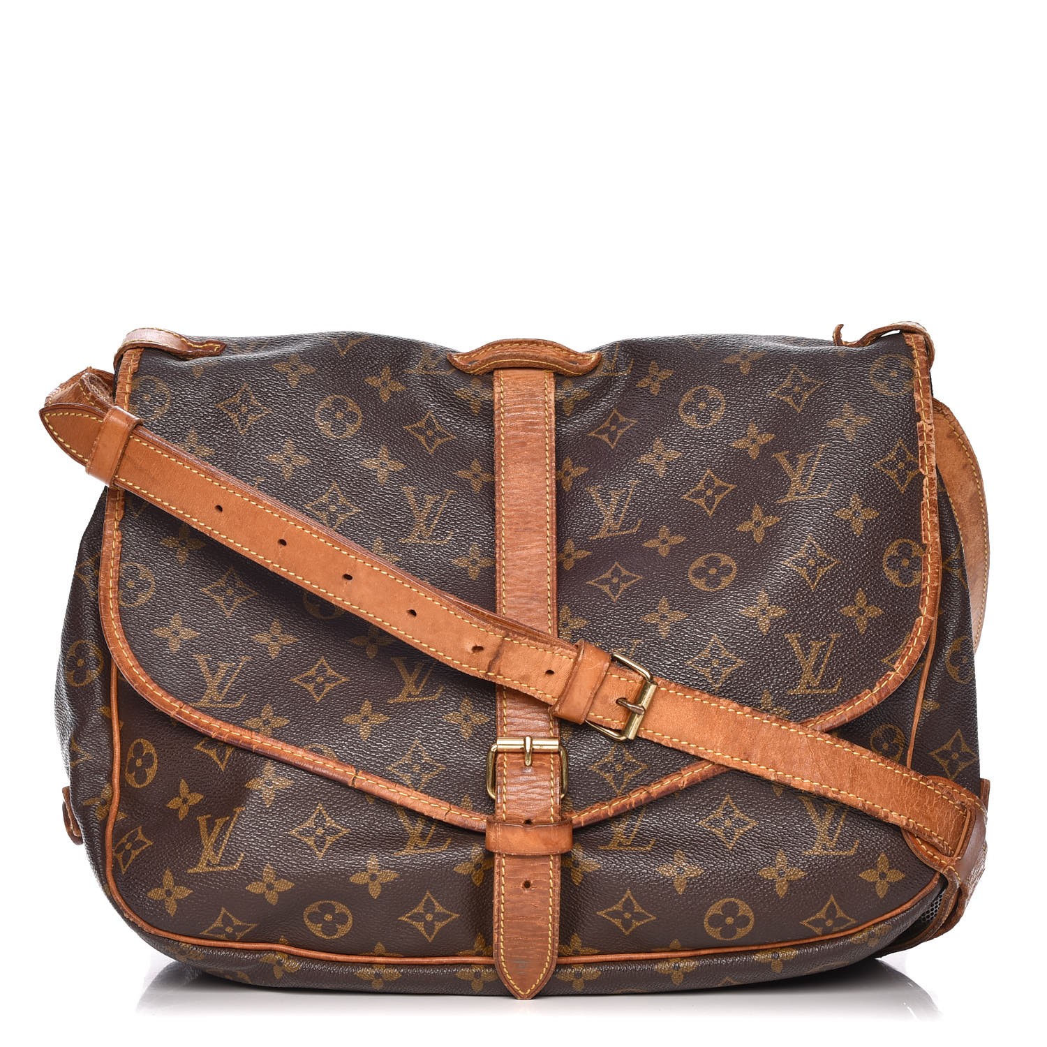 LOUIS VUITTON Monogram Saumur 35 340936