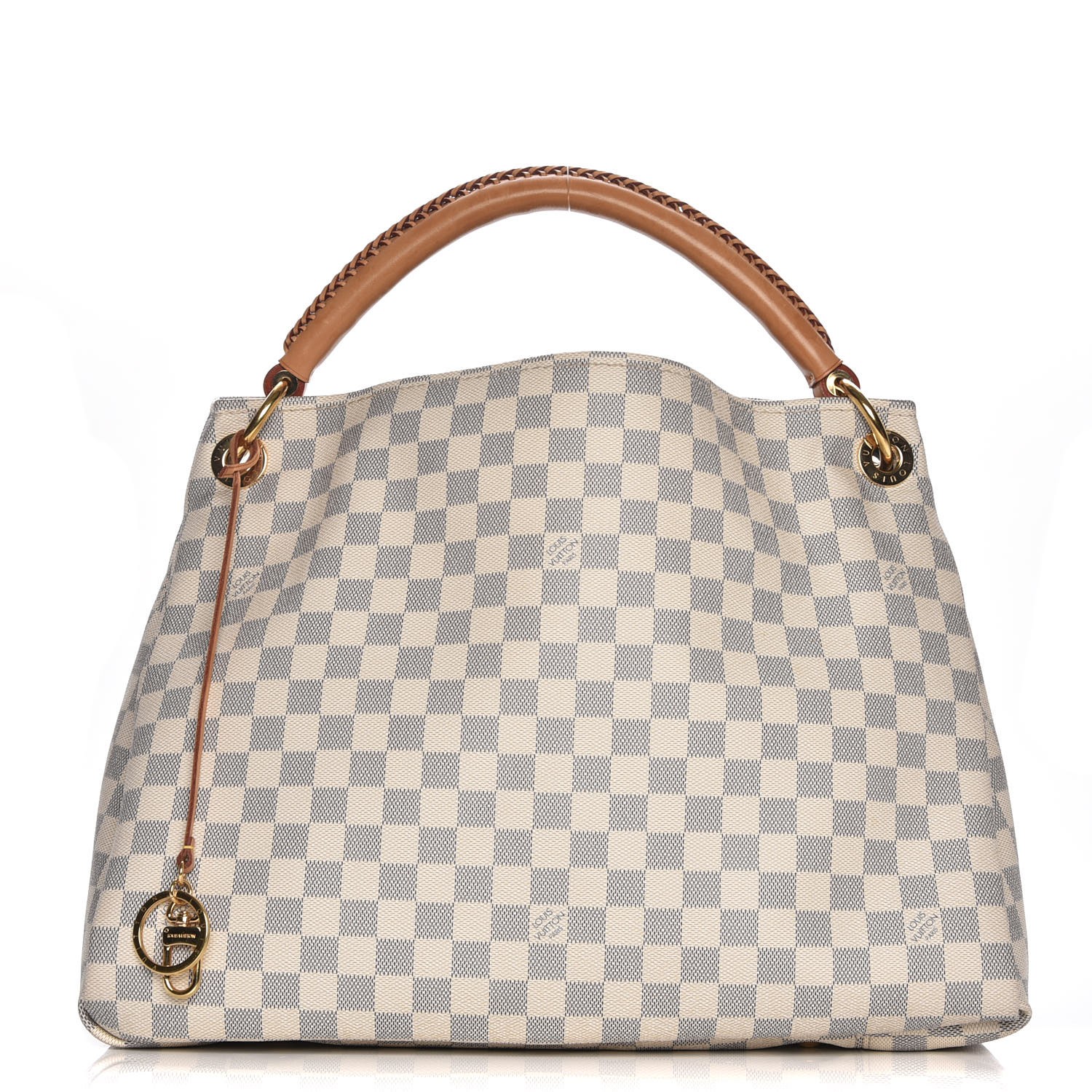 Louis Vuitton Artsy Mm Large Handbag Braided Handle