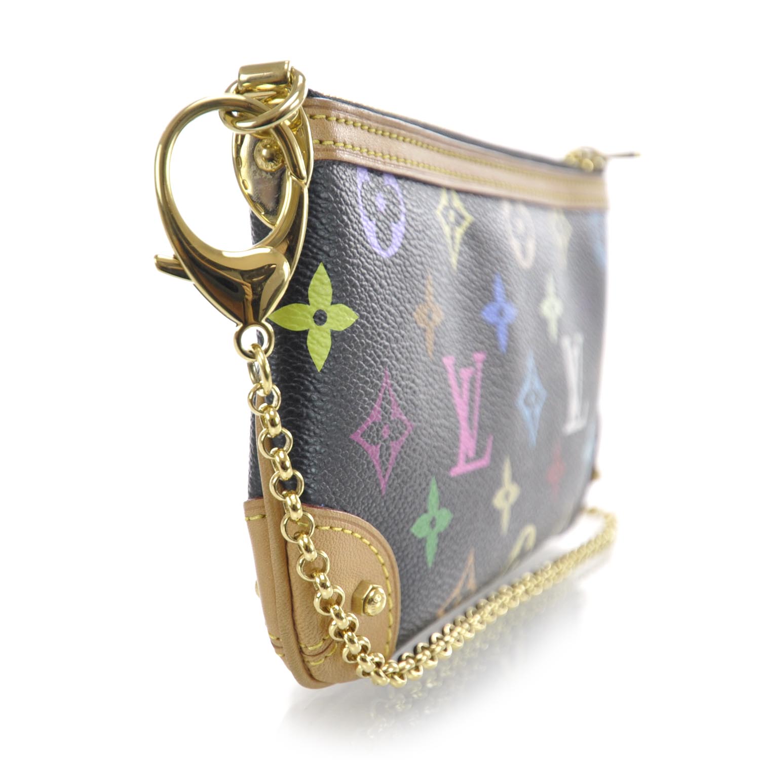 louis vuitton multicolor milla clutch