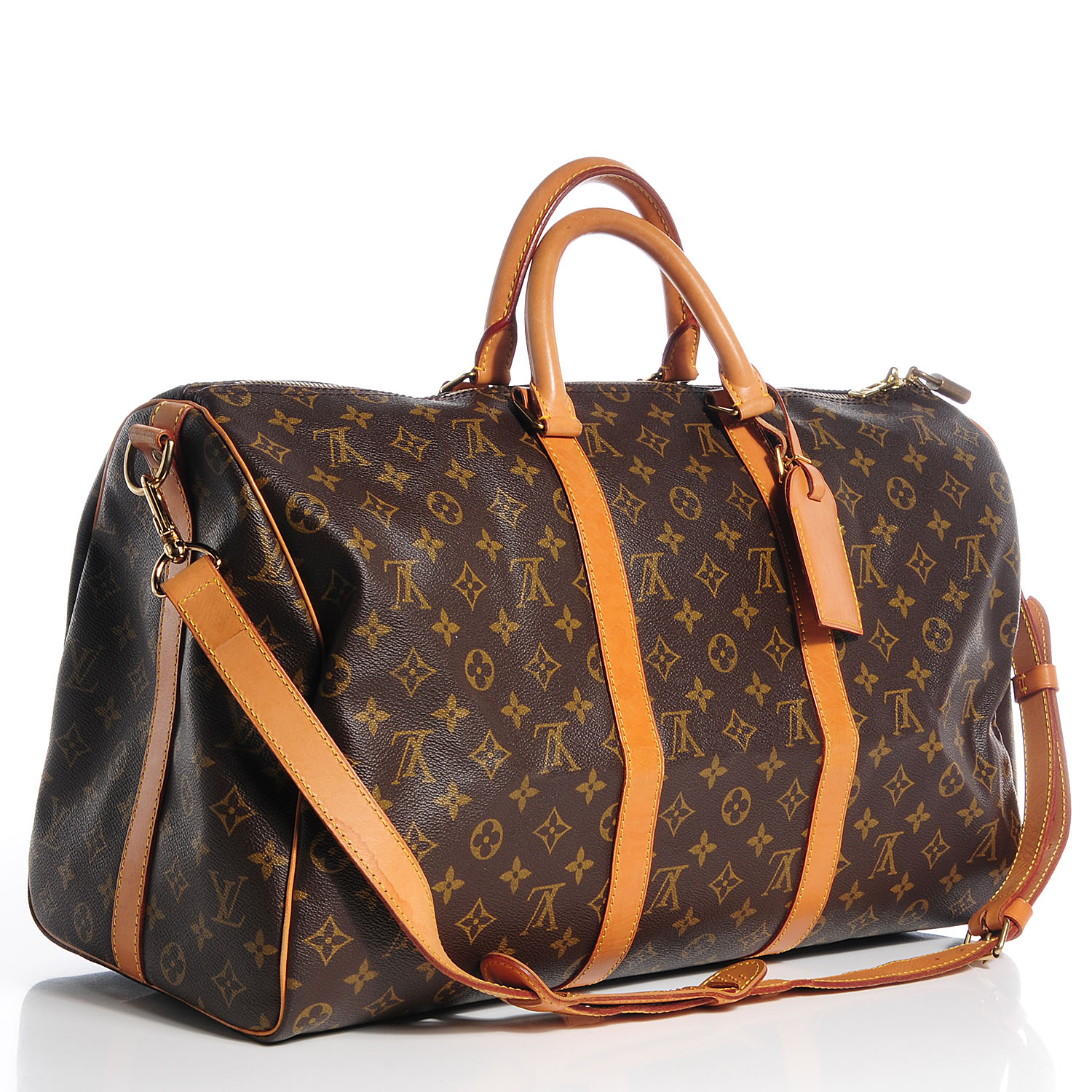 louis vuitton keepall bandouliere monogram 50 prism