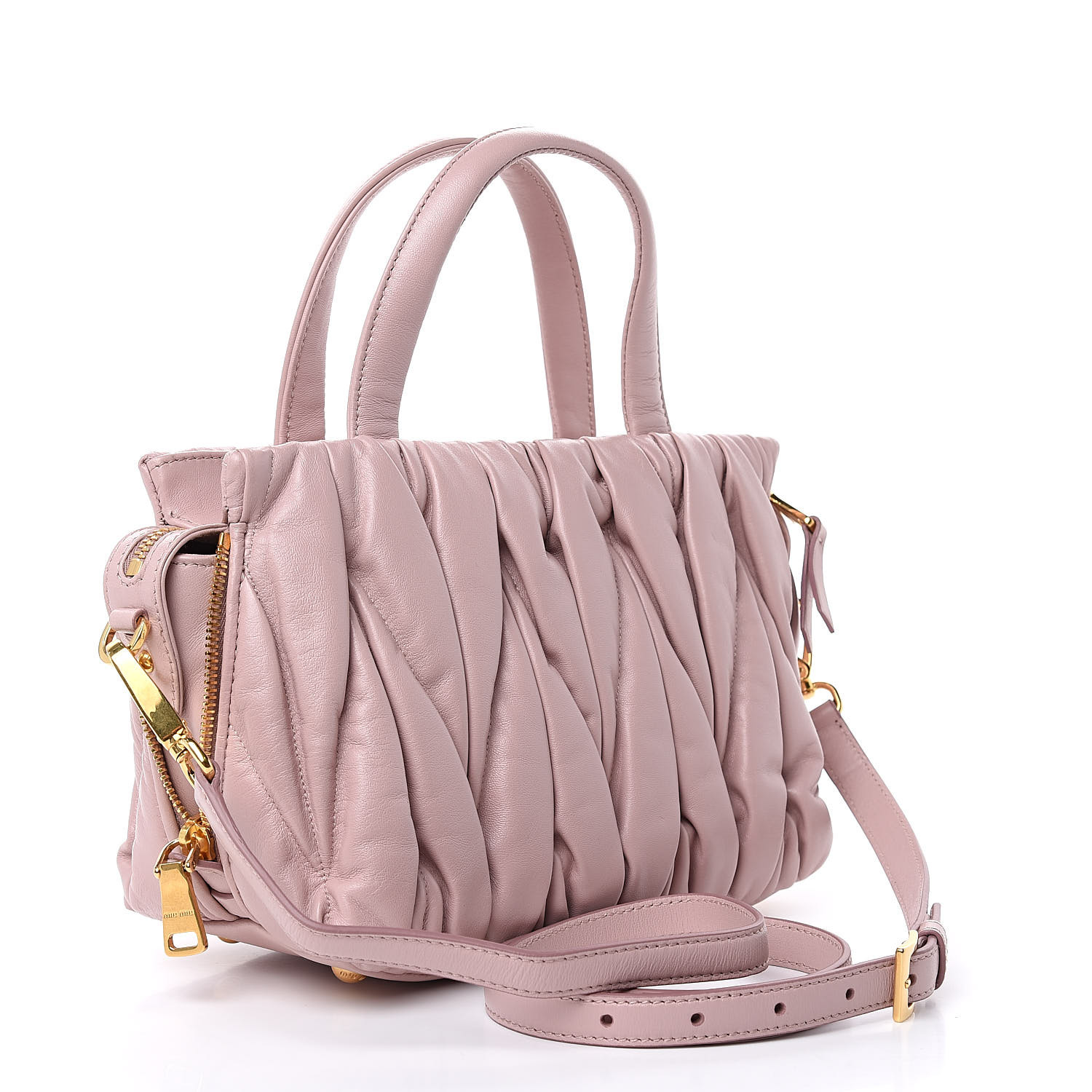 miu miu matelasse bauletto bag