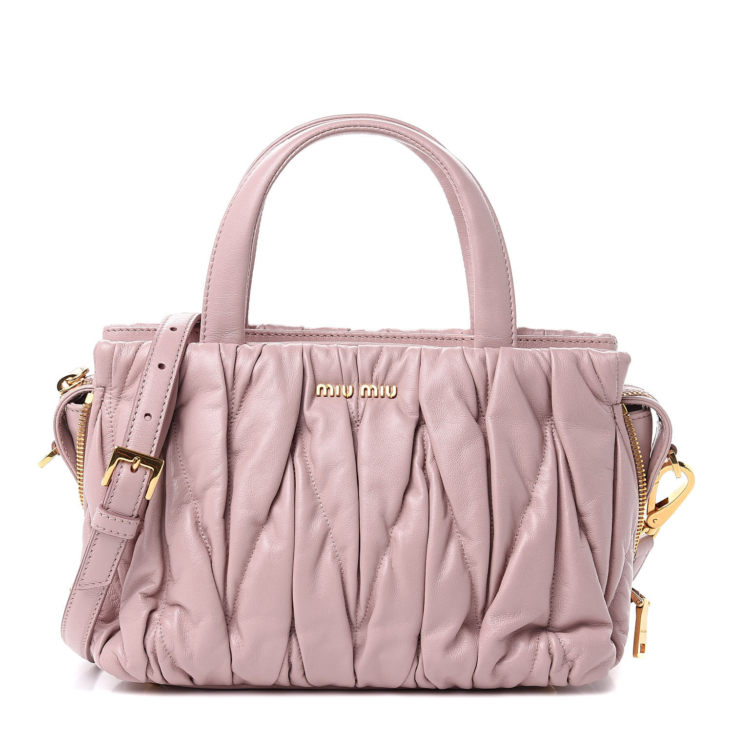 miu miu matelasse bauletto bag