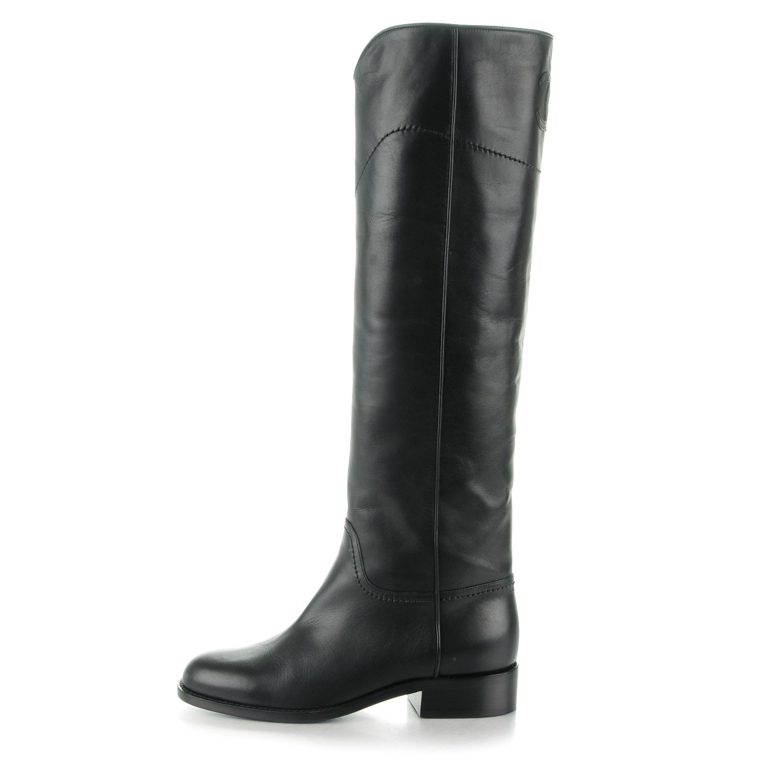 chanel ascot riding boots