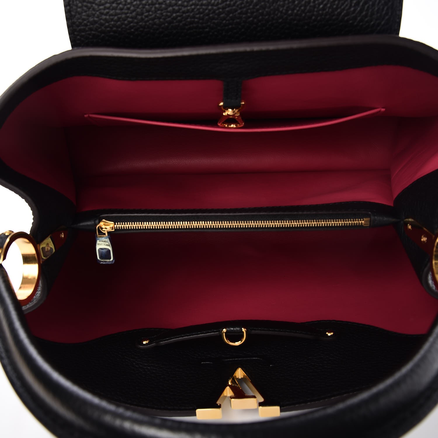Capucines MM - Luxury Taurillon Leather Black
