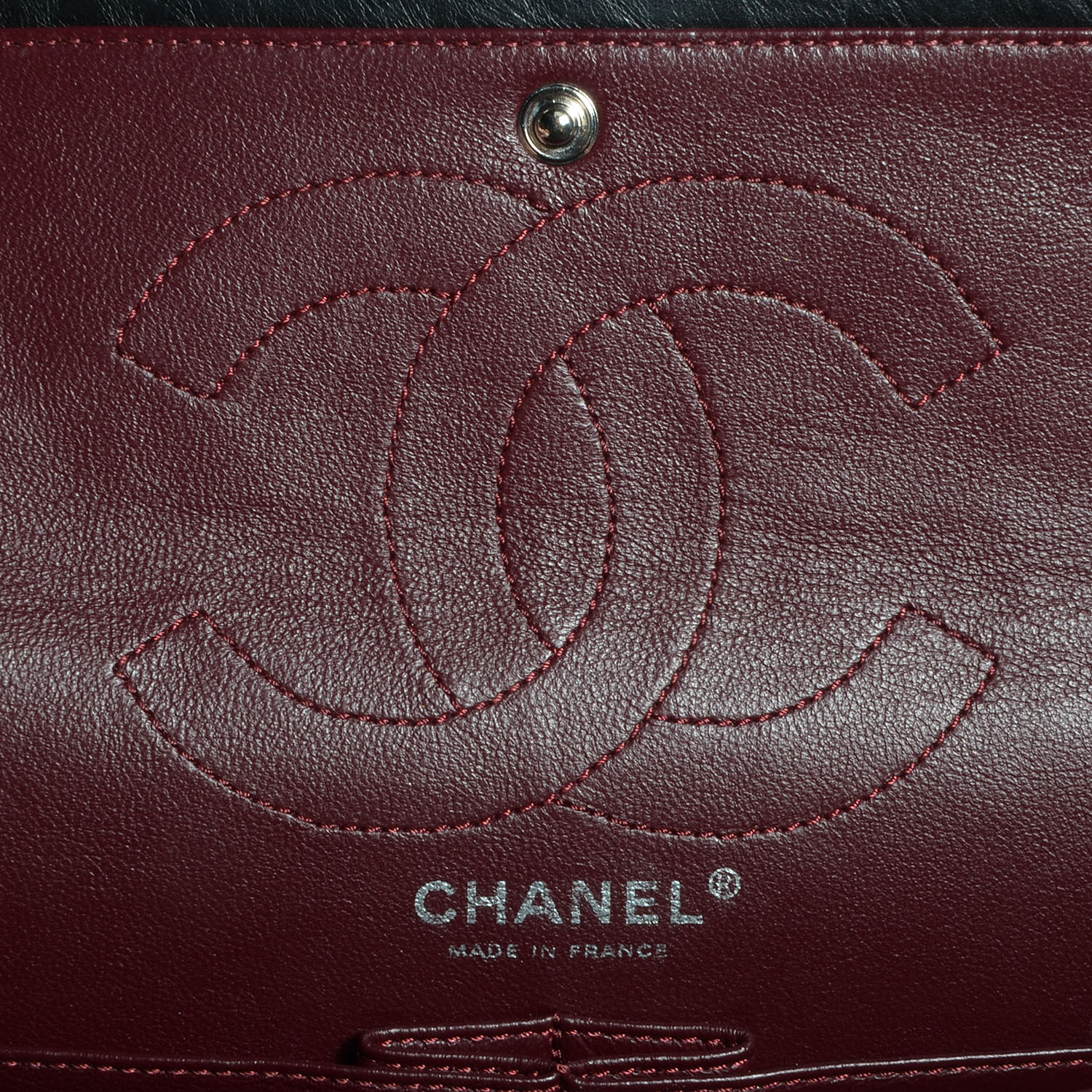 CHANEL Aged Calfskin Quilted 2.55 Reissue 226 Flap Black 73373