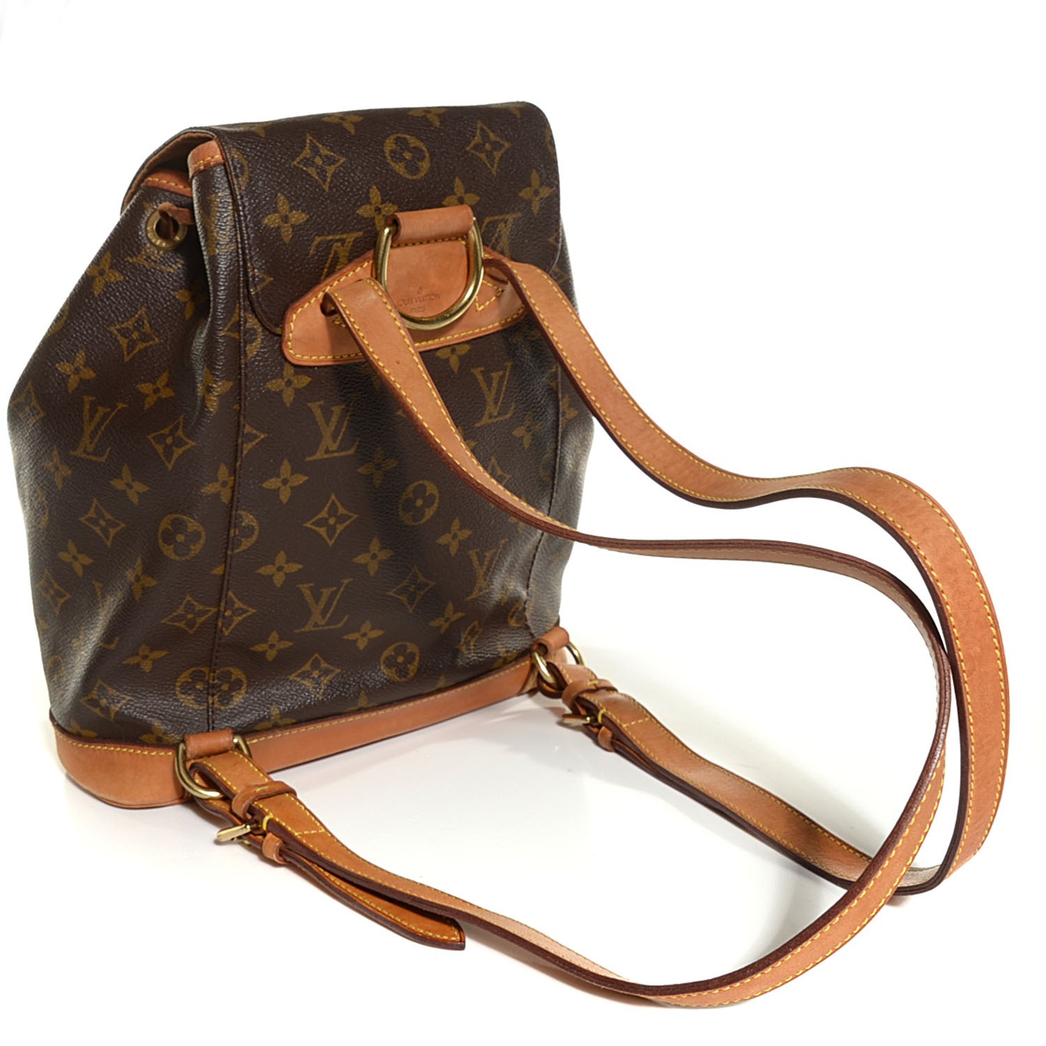 LOUIS VUITTON Monogram Montsouris MM Backpack 106256