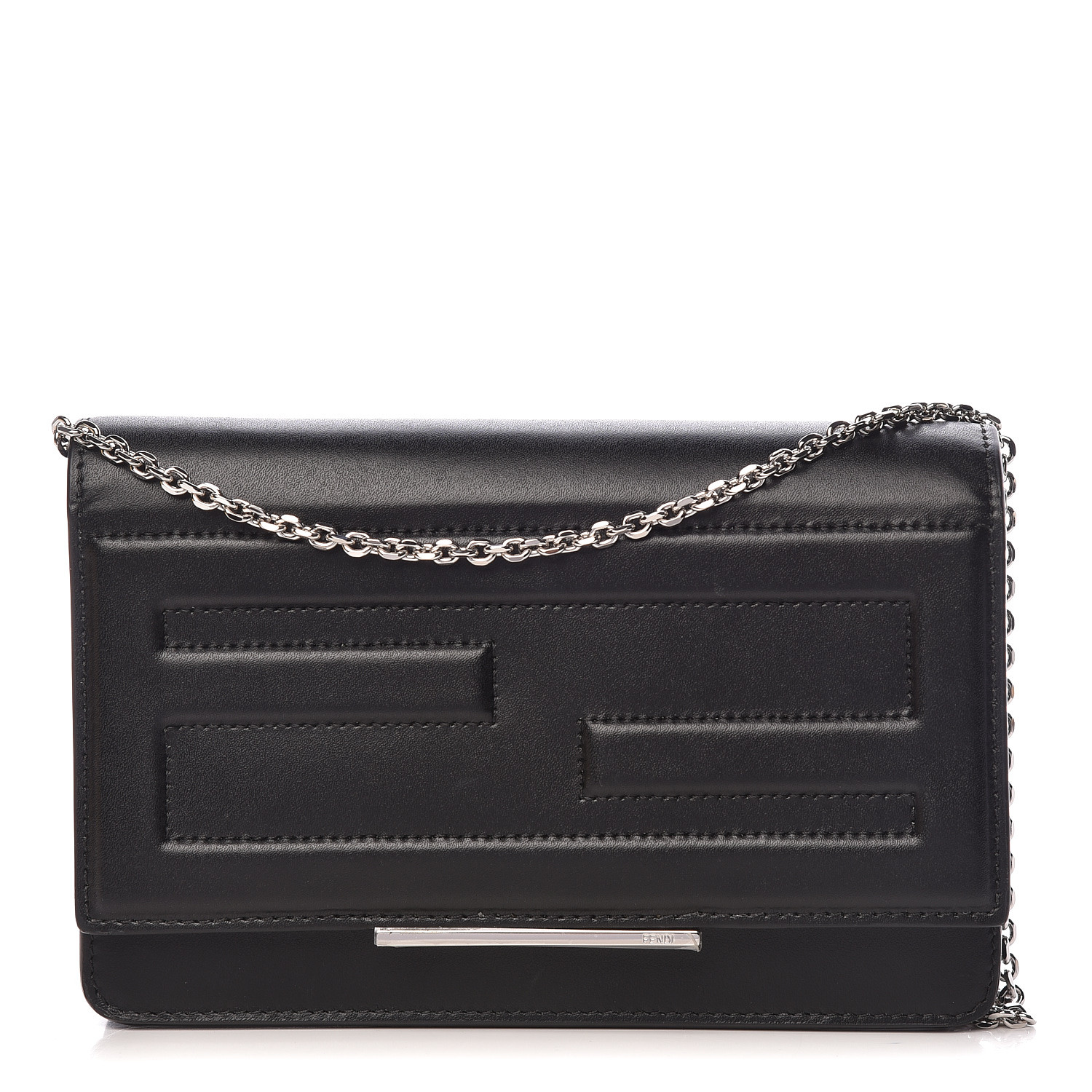 fendi wallet on chain black